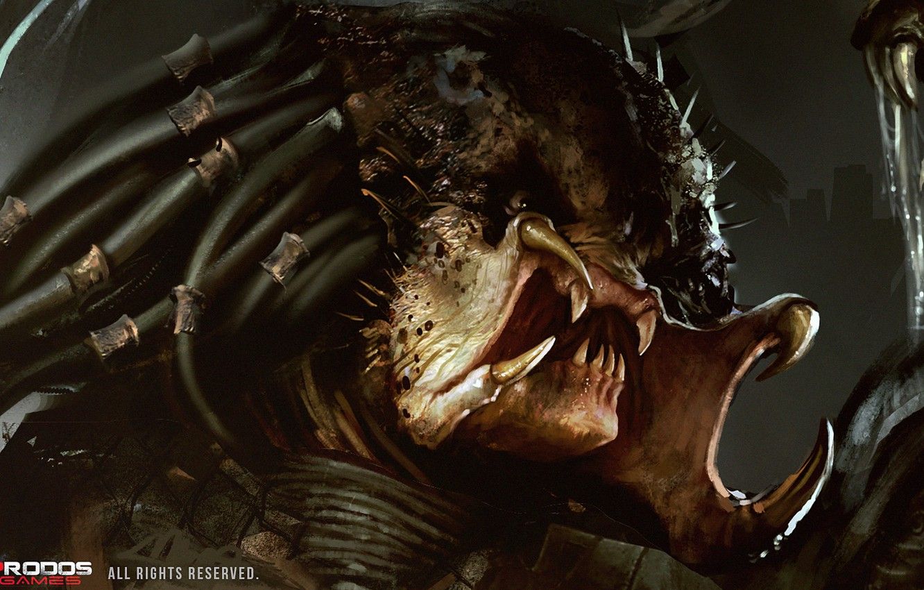 Predator ruggente artwork, 1332x850 HD, Desktop