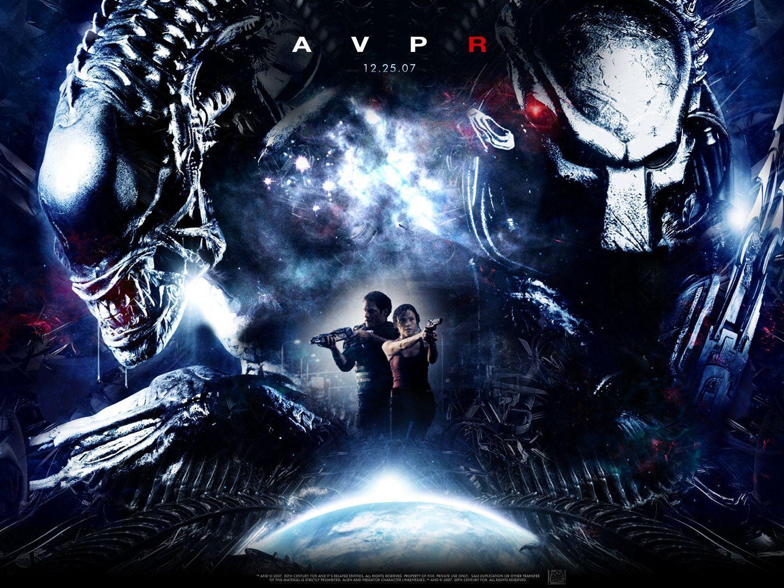 Alien vs Predator poster film, 1600x1200 HD Ready, Laptop