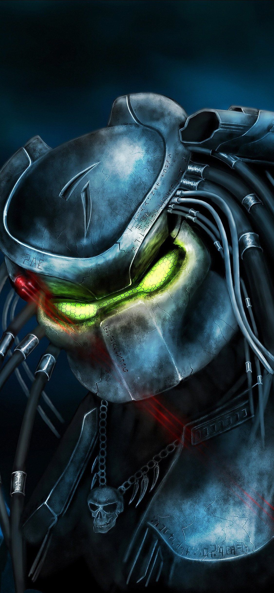 Predator maschera celtica, 1125x2436 Verticale, iPhone