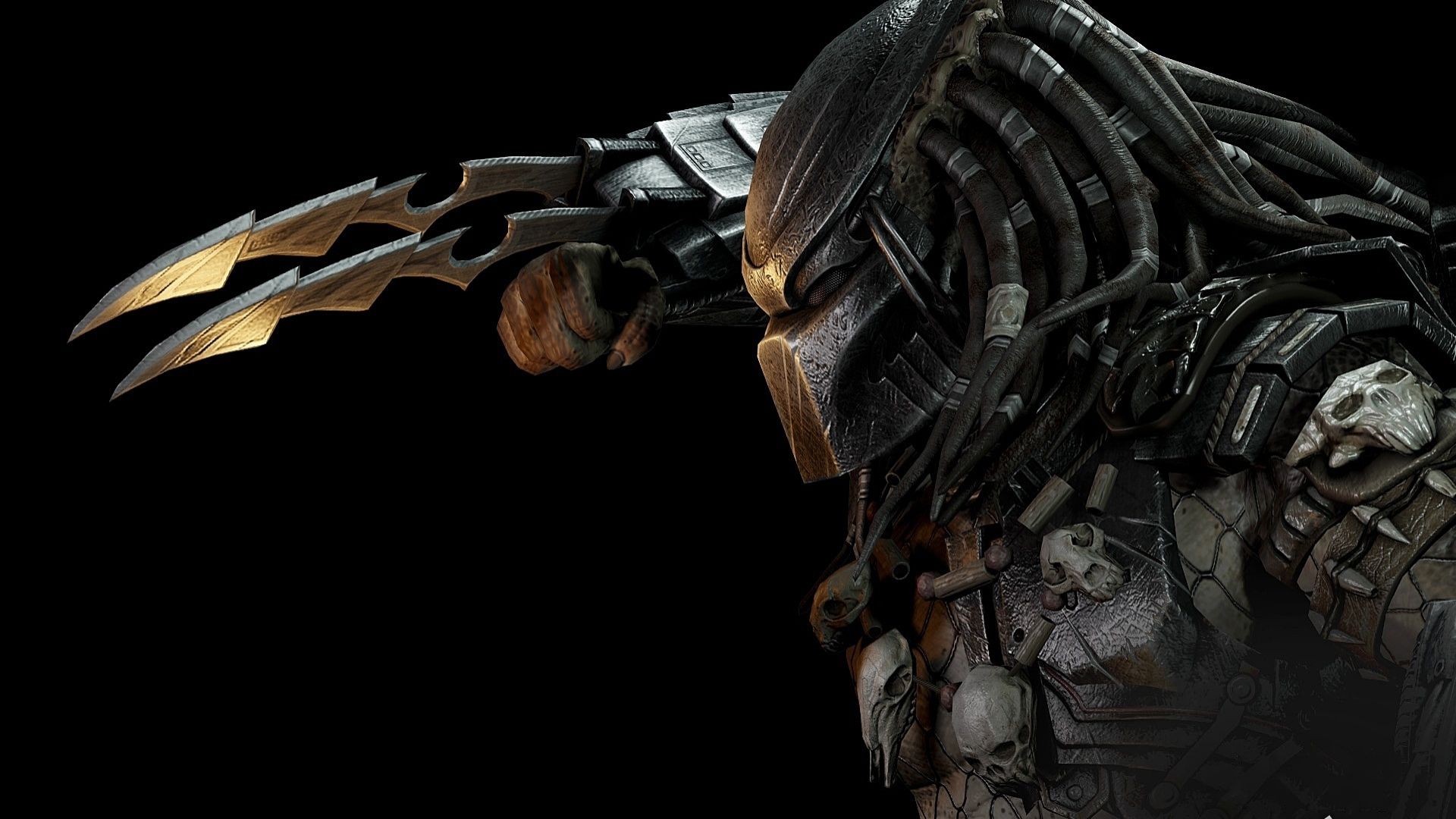 Predator maschera lame metalliche, 1920x1080 Full HD, Desktop