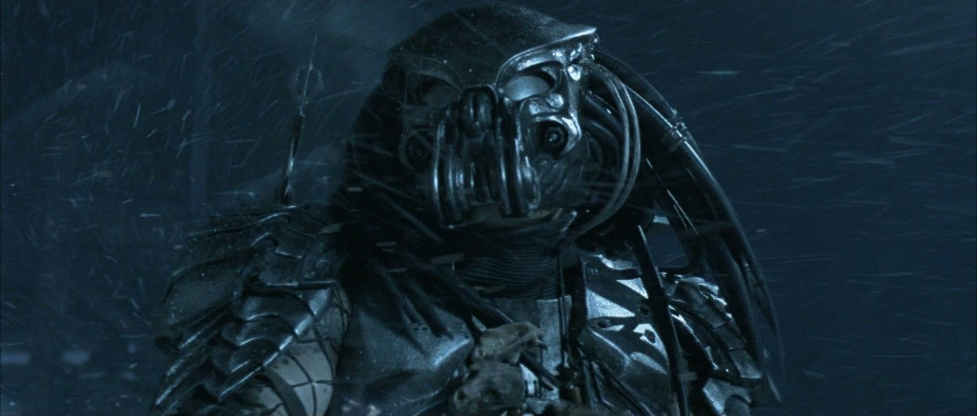 Predator con maschera e sangue verde, 1920x1080 Full HD 1080p, Desktop