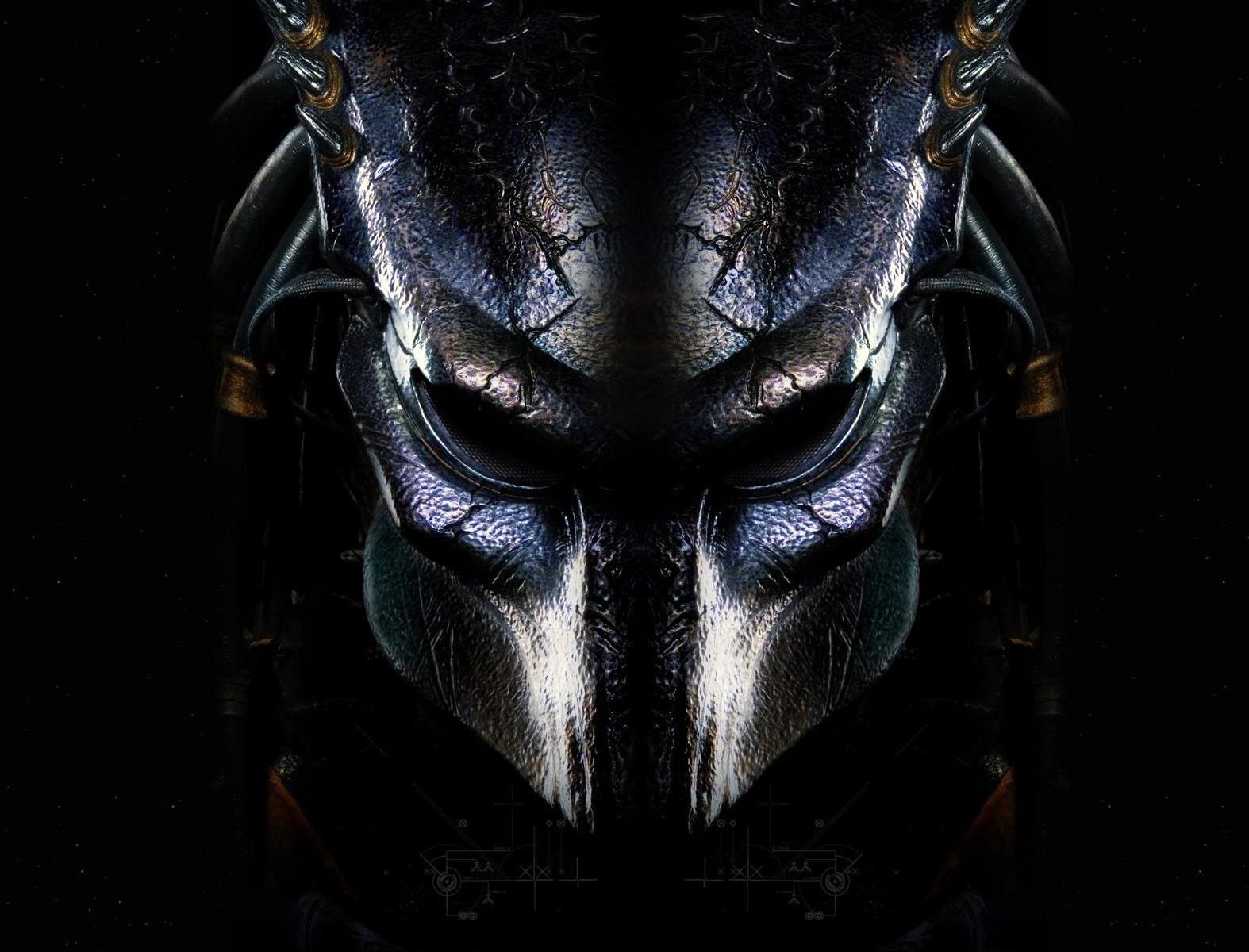 Maschera Predator scura, 1574x1200 HD, Desktop