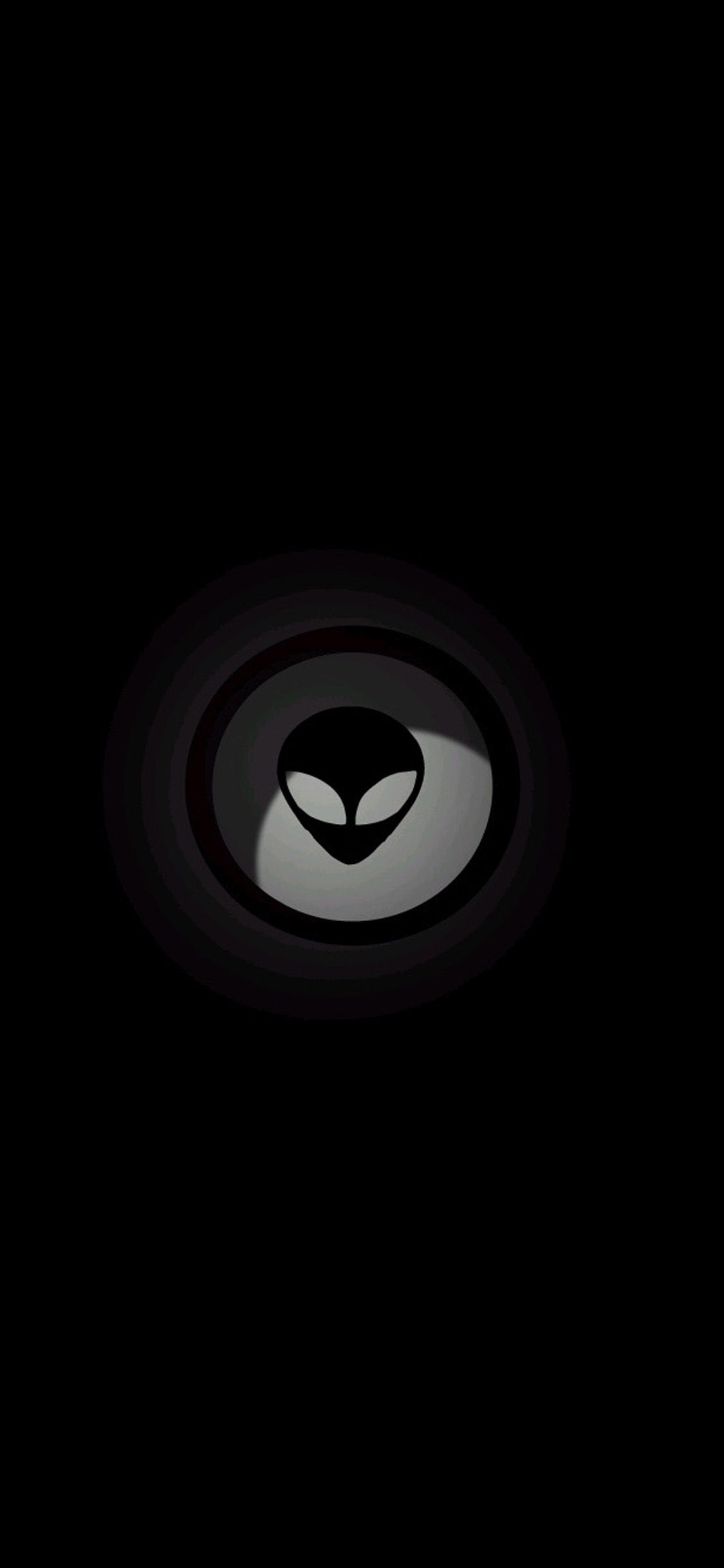 Alieno maschera sfondo giallo, 736x1309 Full HD Verticale, Smartphone
