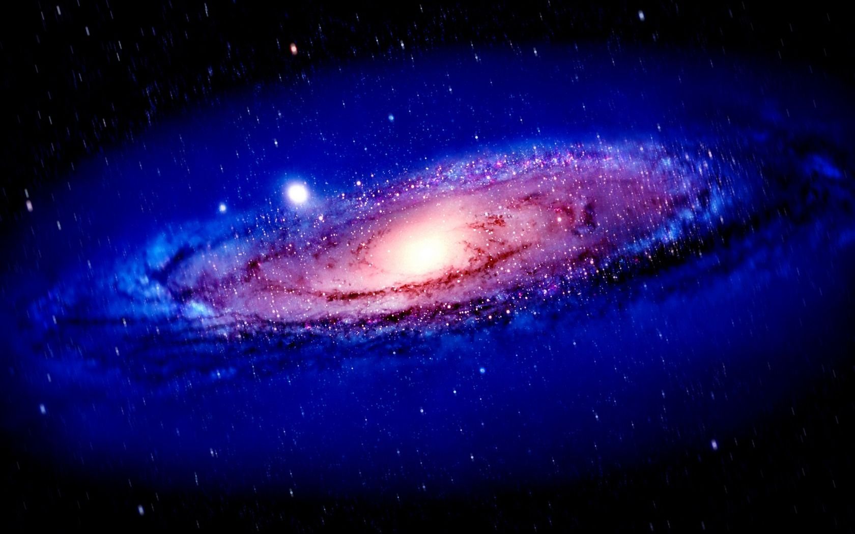 figura fluttuante nello spazio stellato, 1920x1080 Full HD, PC