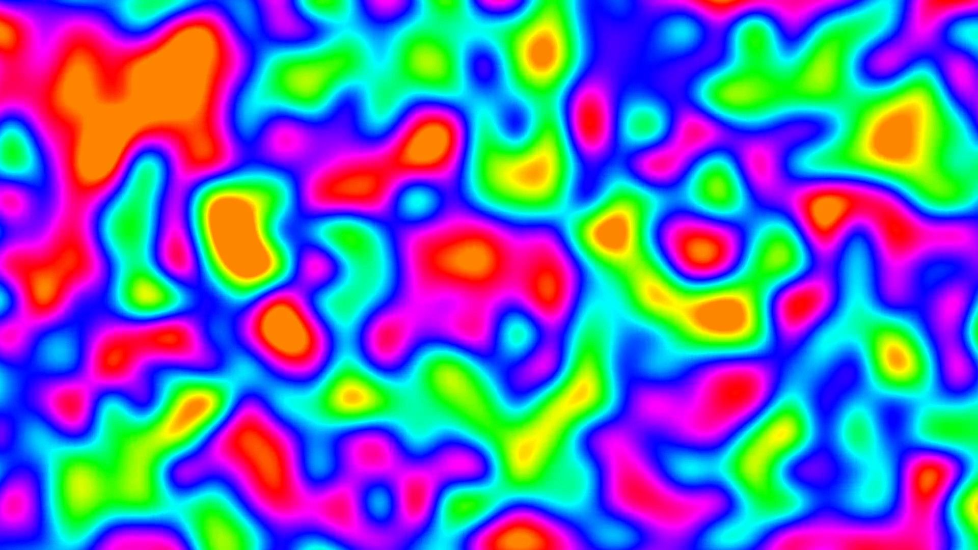 Macchie psichedeliche multicolori astratte, 1920x1080 Full HD, PC