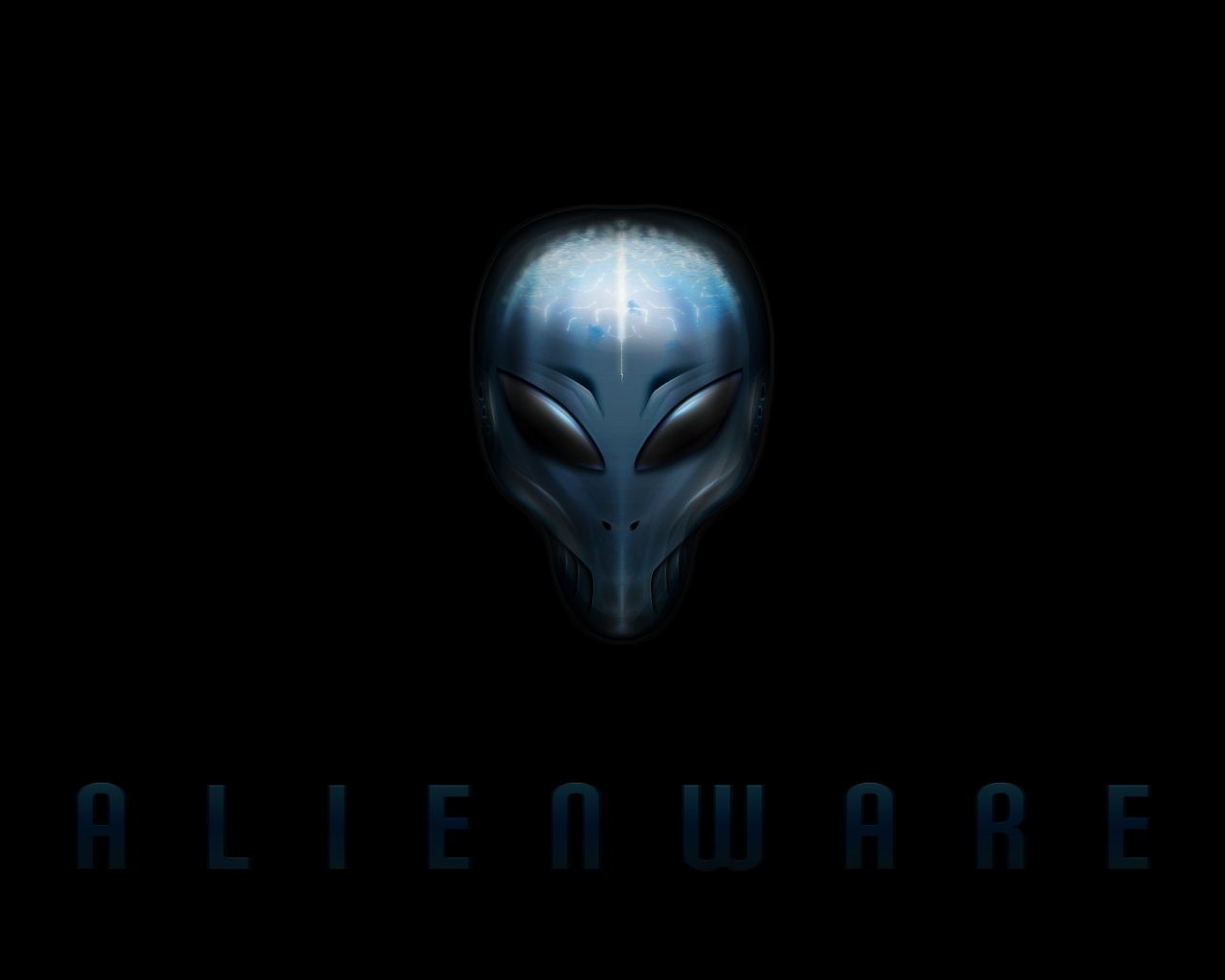 Testa alieno logo Alienware, 1280x1024 720p, Laptop