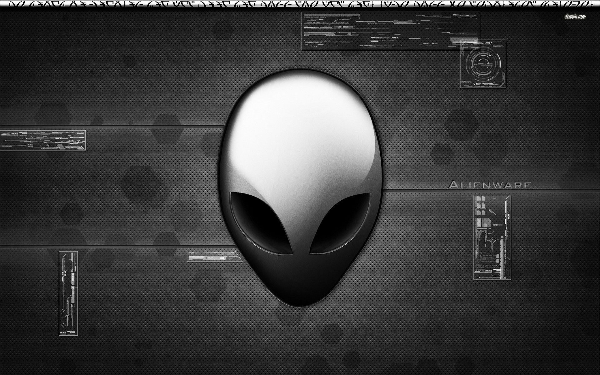 Logo Alienware testa aliena, 1920x1200 Full HD+ WUXGA, Desktop