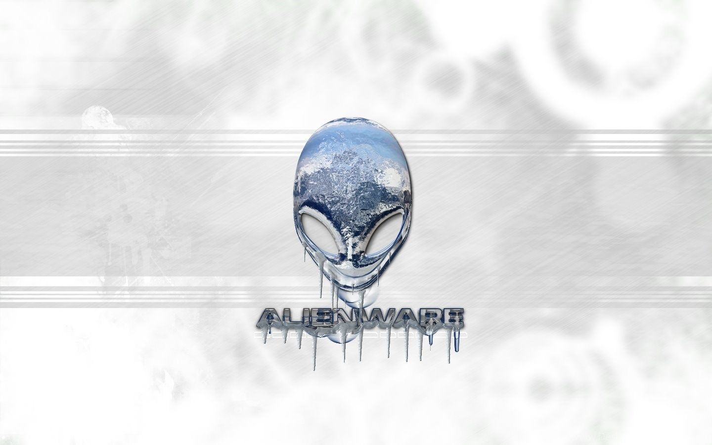 Logo Alienware bianco argento, 1440x900 720p, Laptop