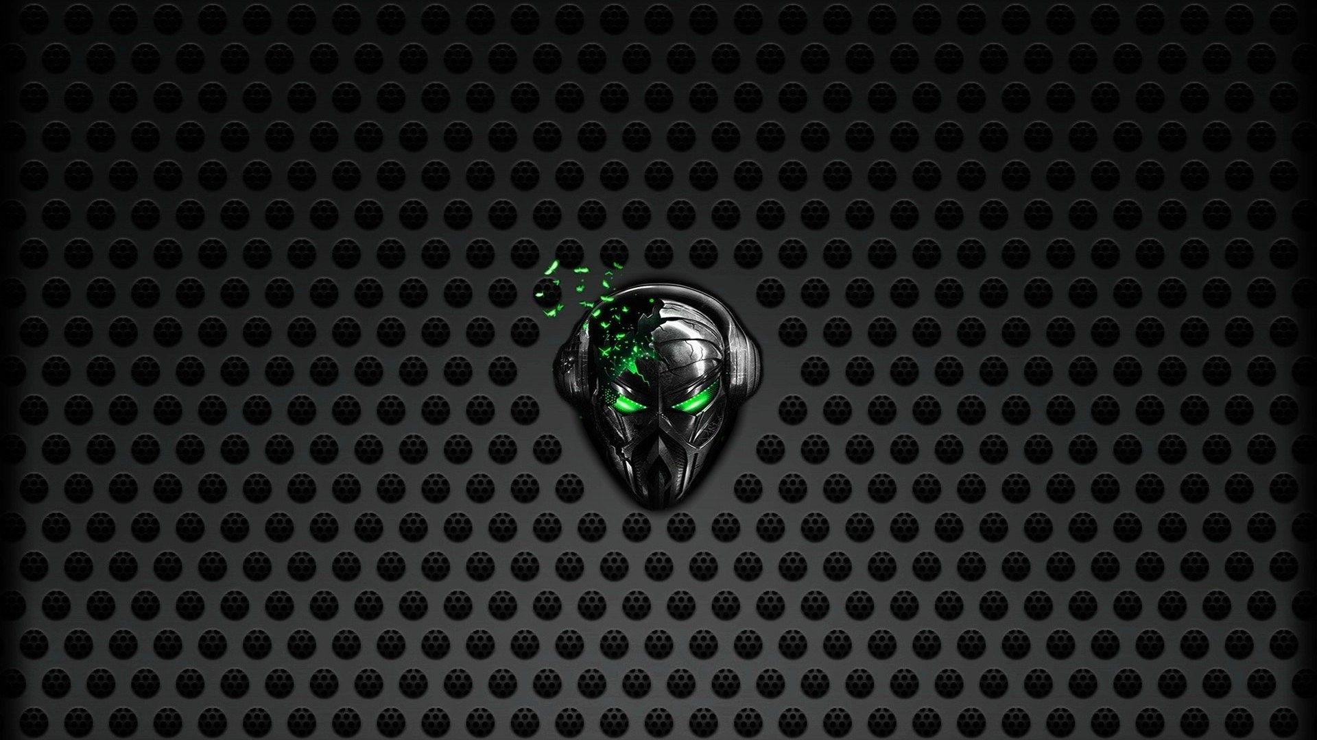 Logo Alienware testa alieno, 3840x2160 UHD, PC 4K