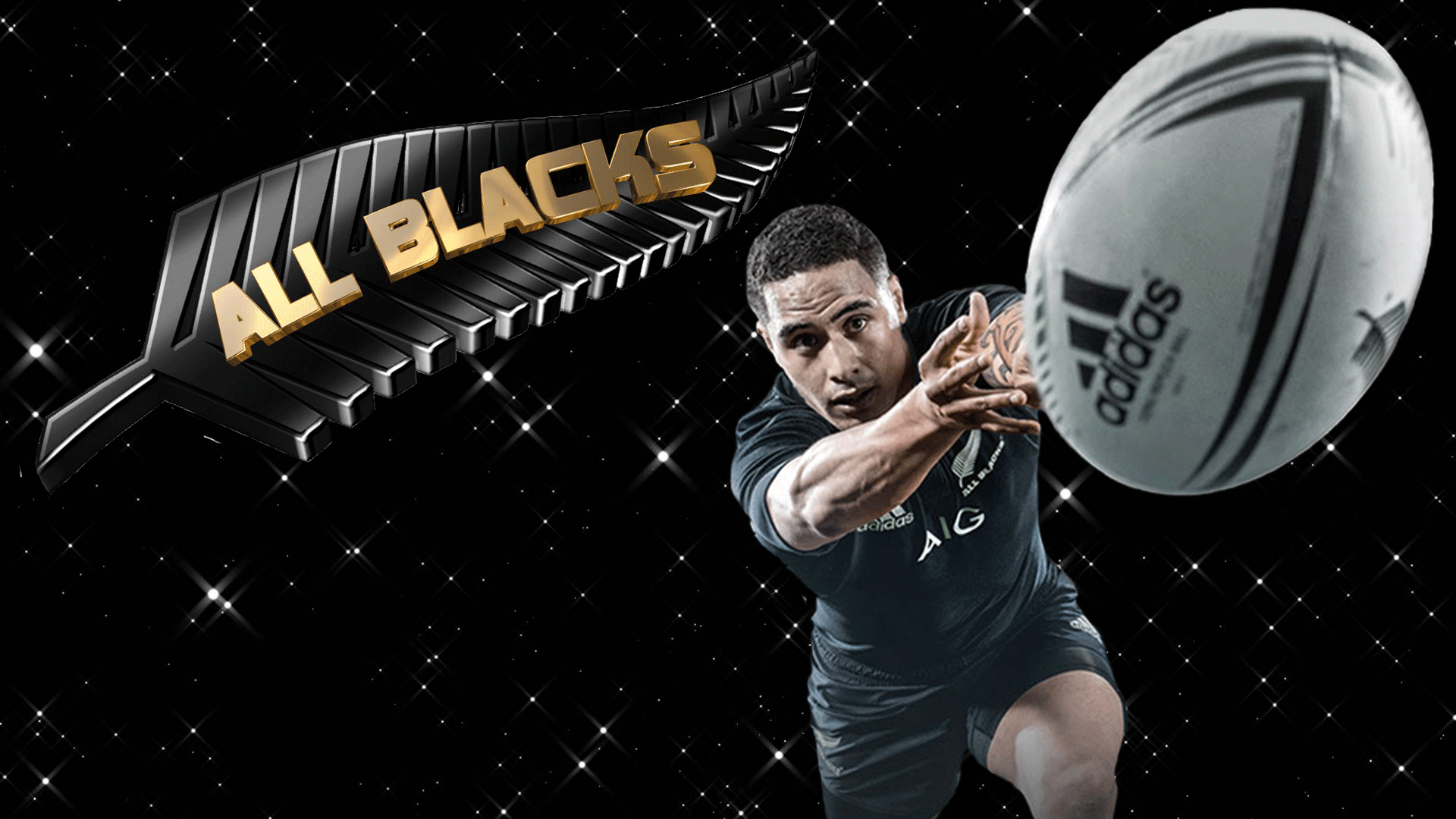 degli All Blacks, 1920x1200 Full HD+, Desktop