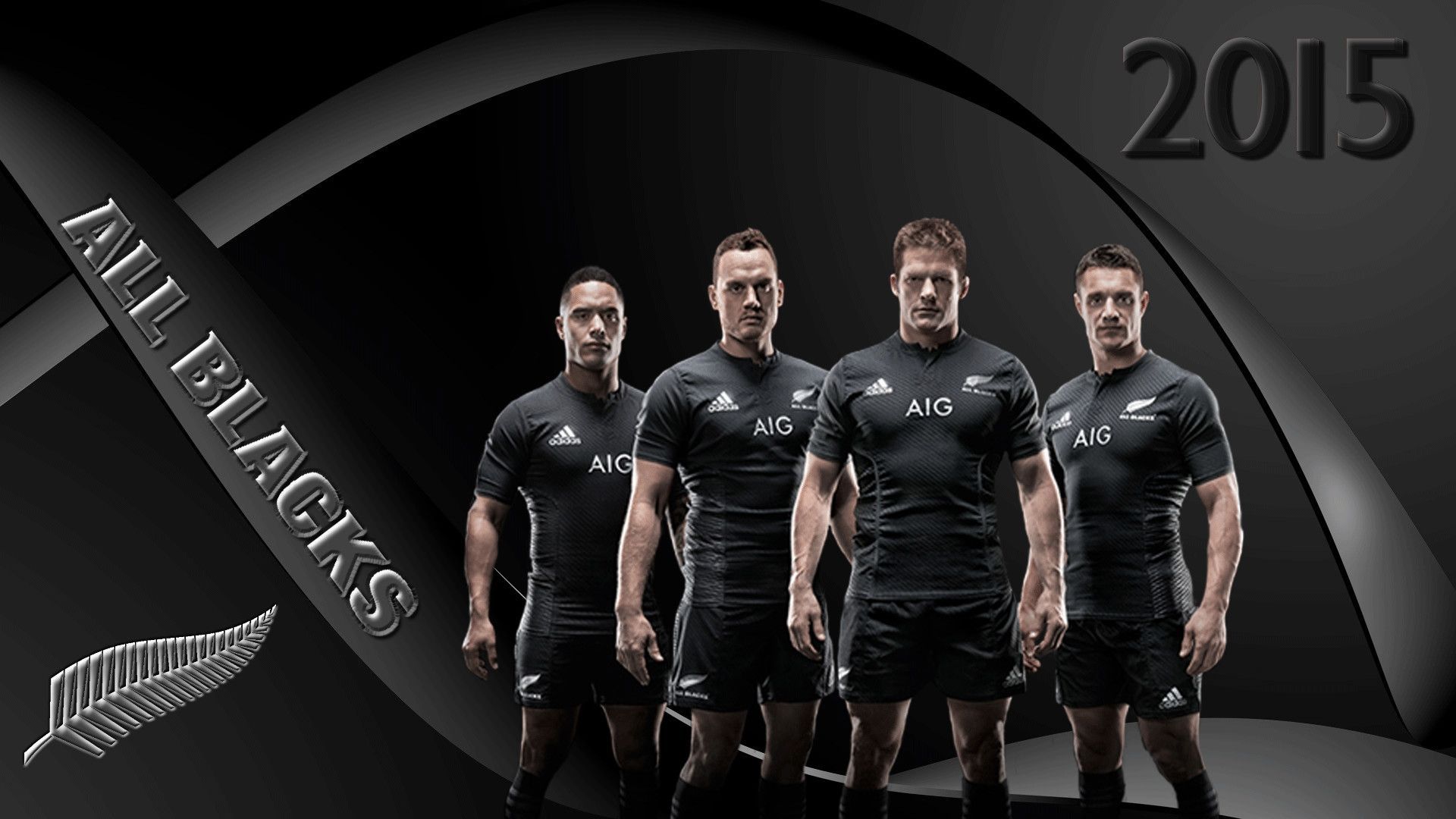 Squadra rugby All Blacks 2015, 1920x1080 Full HD, Desktop