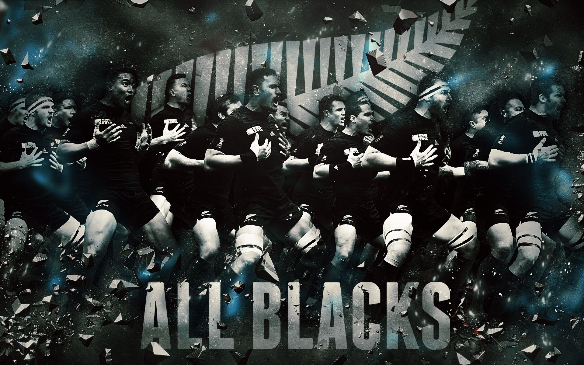 All Blacks squadra rugby, 1920x1200 Full HD+ WUXGA, PC Desktop