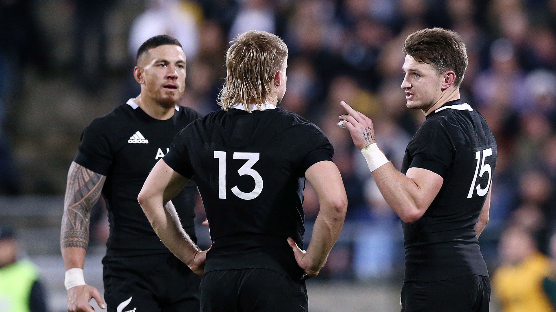 Giocatori All Blacks in campo, 1920x1080 Full HD, PC Desktop