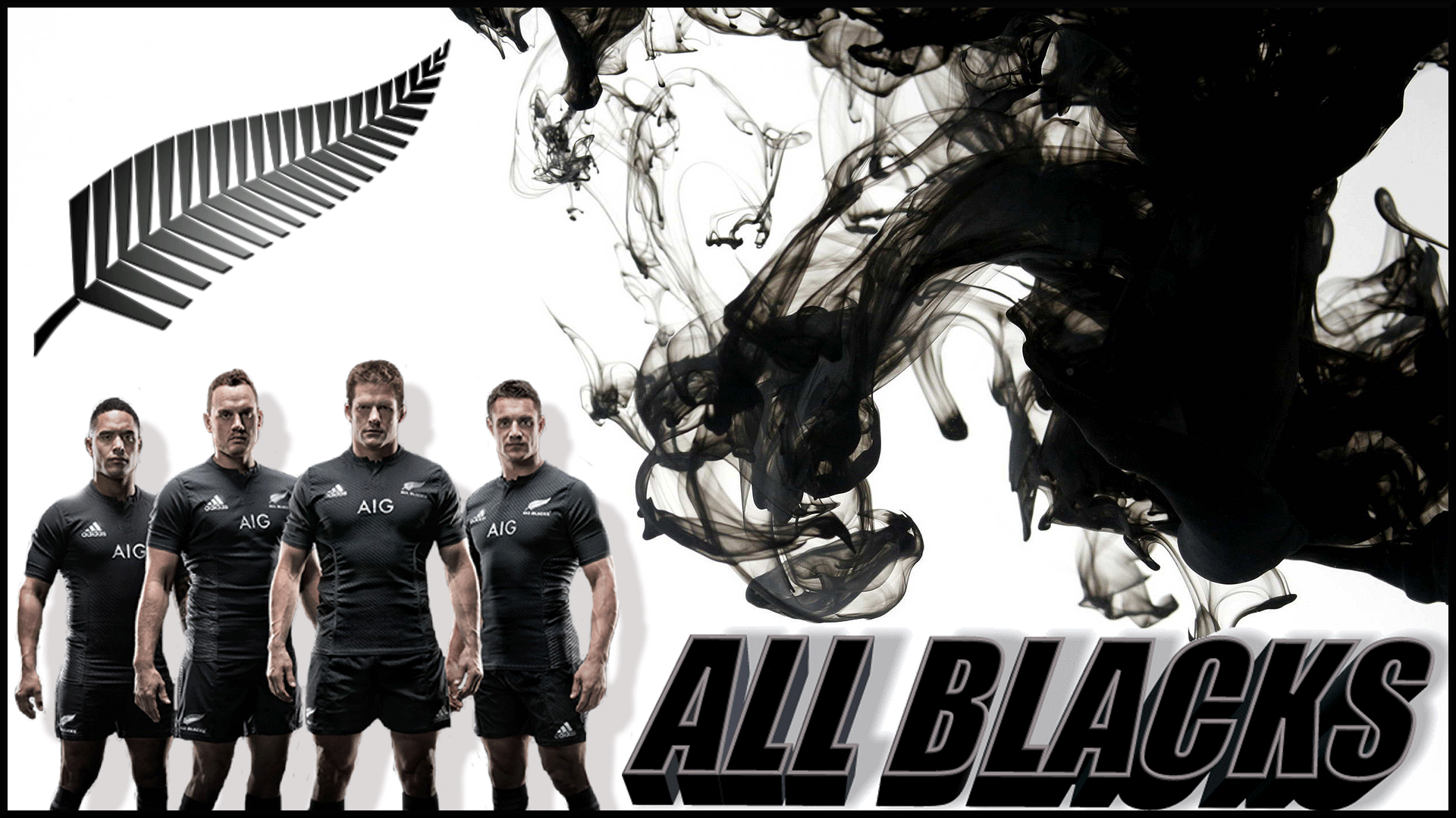 Squadra rugby All Blacks, 1920x1080 Full HD 1080p, PC