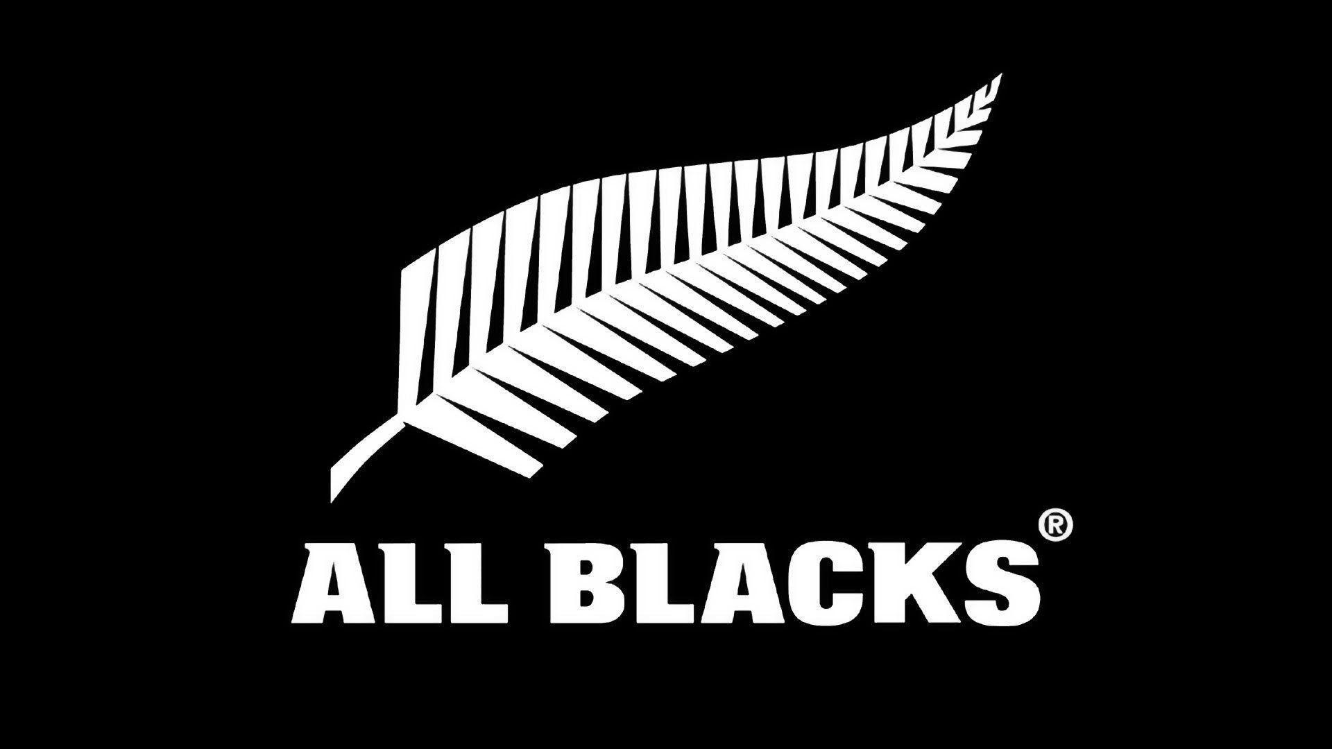 Logo All Blacks felce argento, 1920x1080 Full HD, Laptop