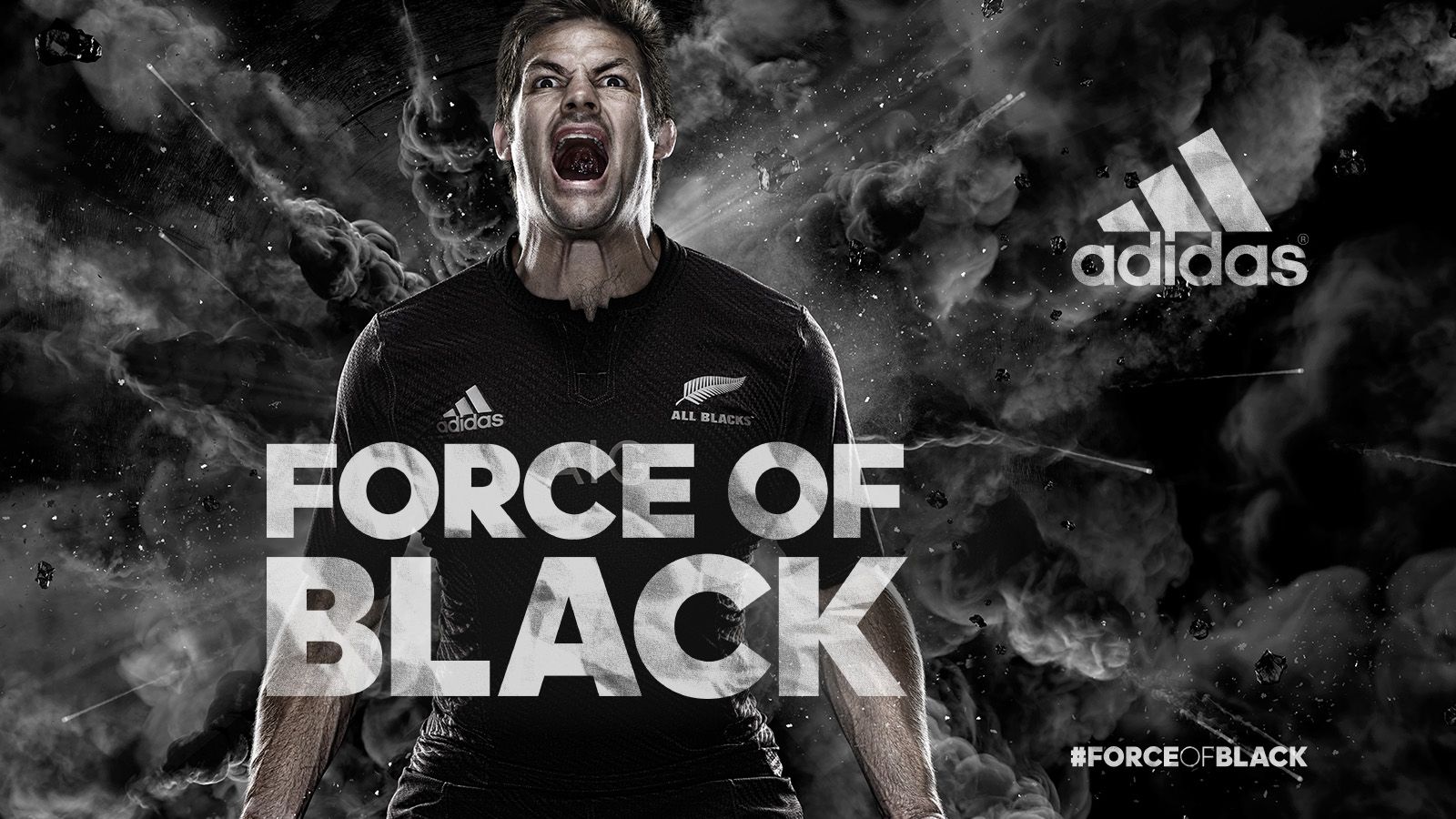 Giocatore rugby All Blacks Adidas, abbigliamento sportivo, 1600x900 900p, Desktop