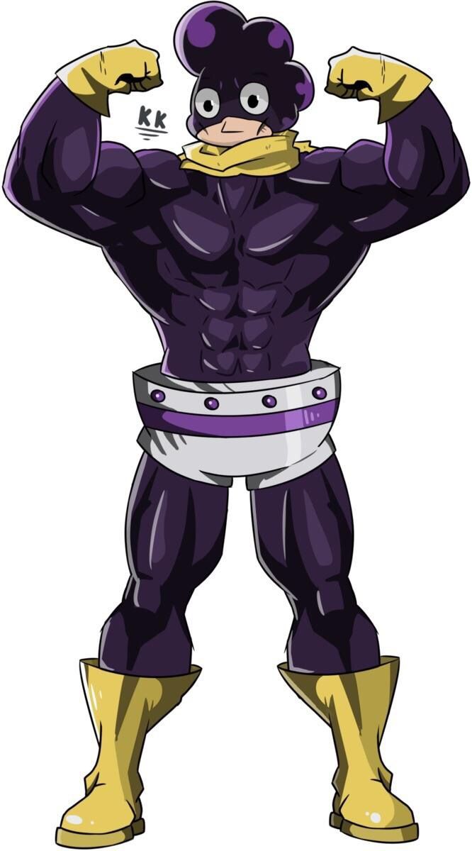 Personaggio viola My Hero Academia, 666x1200 Full HD Verticale, iPhone