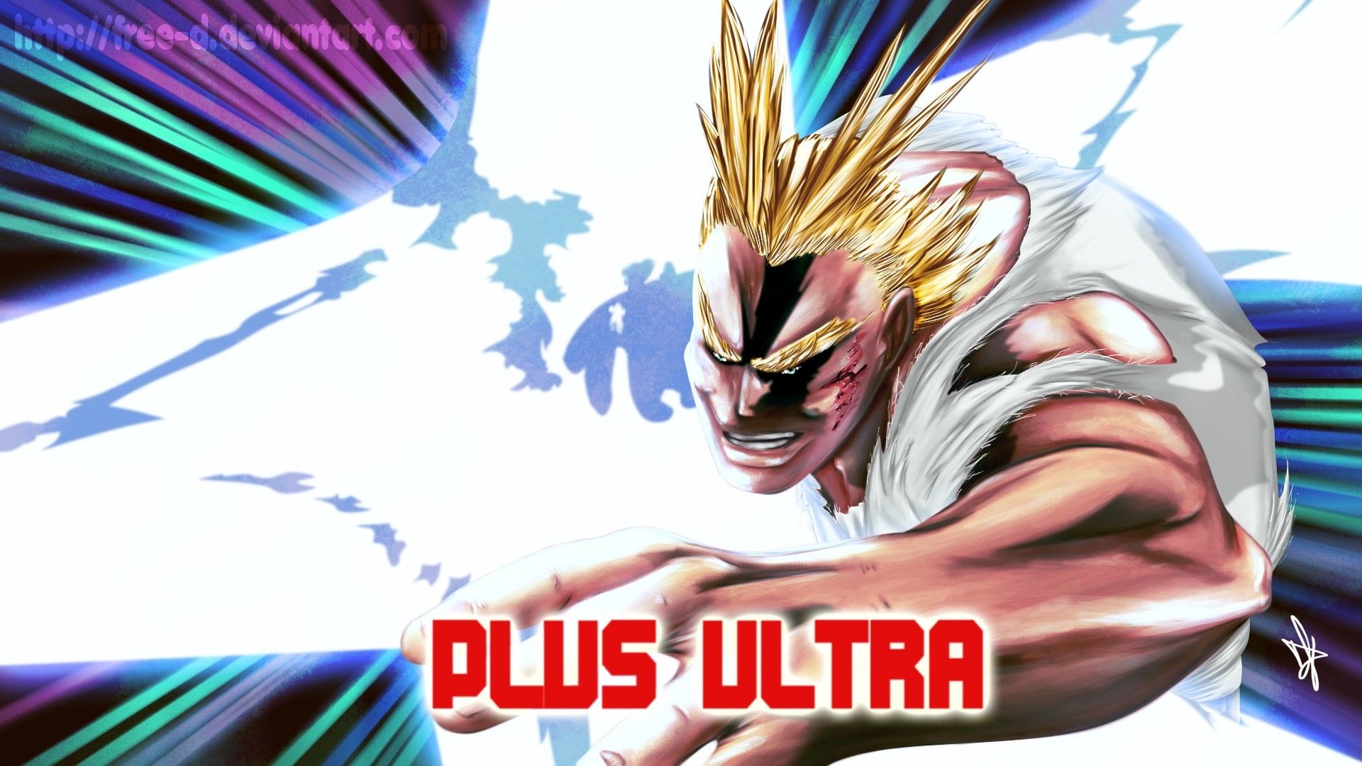 All Might My Hero Academia, 1920x1080 Full HD, Laptop
