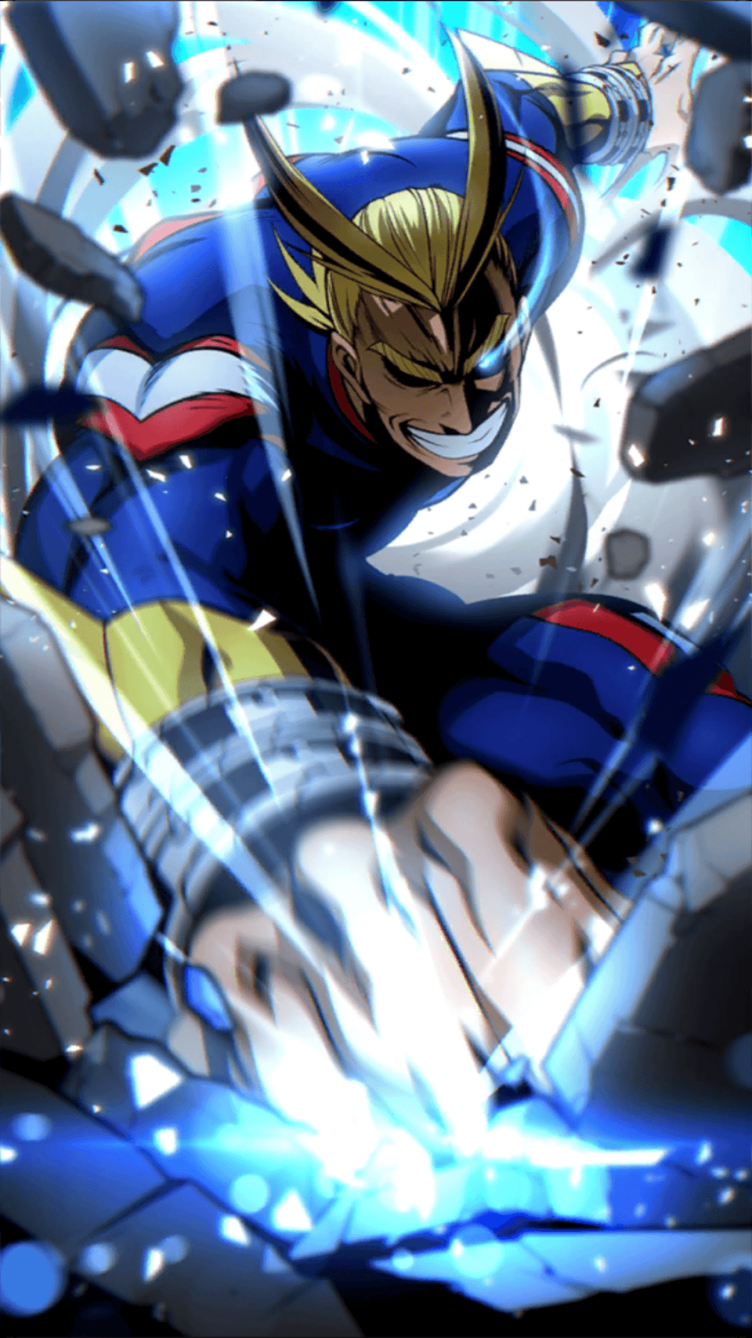 All Might My Hero Academia, eroi, 1080x1920 Full HD Verticale, Smartphone