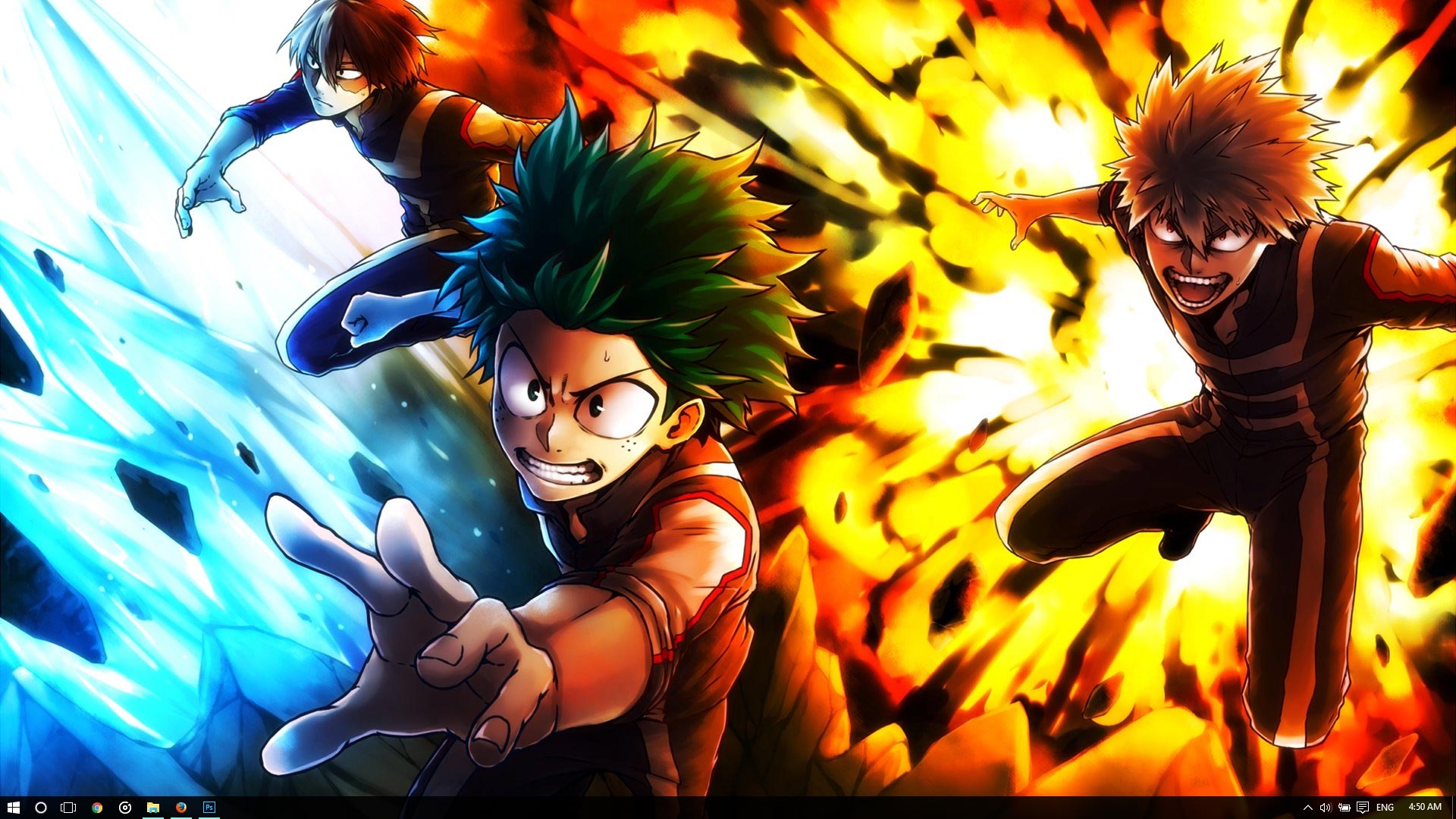 Deku Bakugo My Hero Academia, 1920x1080 Full HD, Desktop