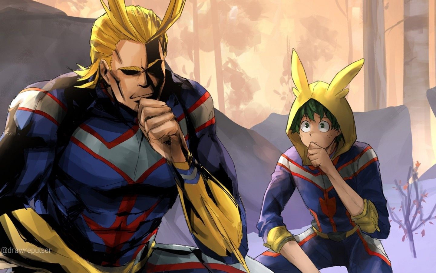 Deku pugno fulmine My Hero Academia, 2560x1600 2K, Desktop