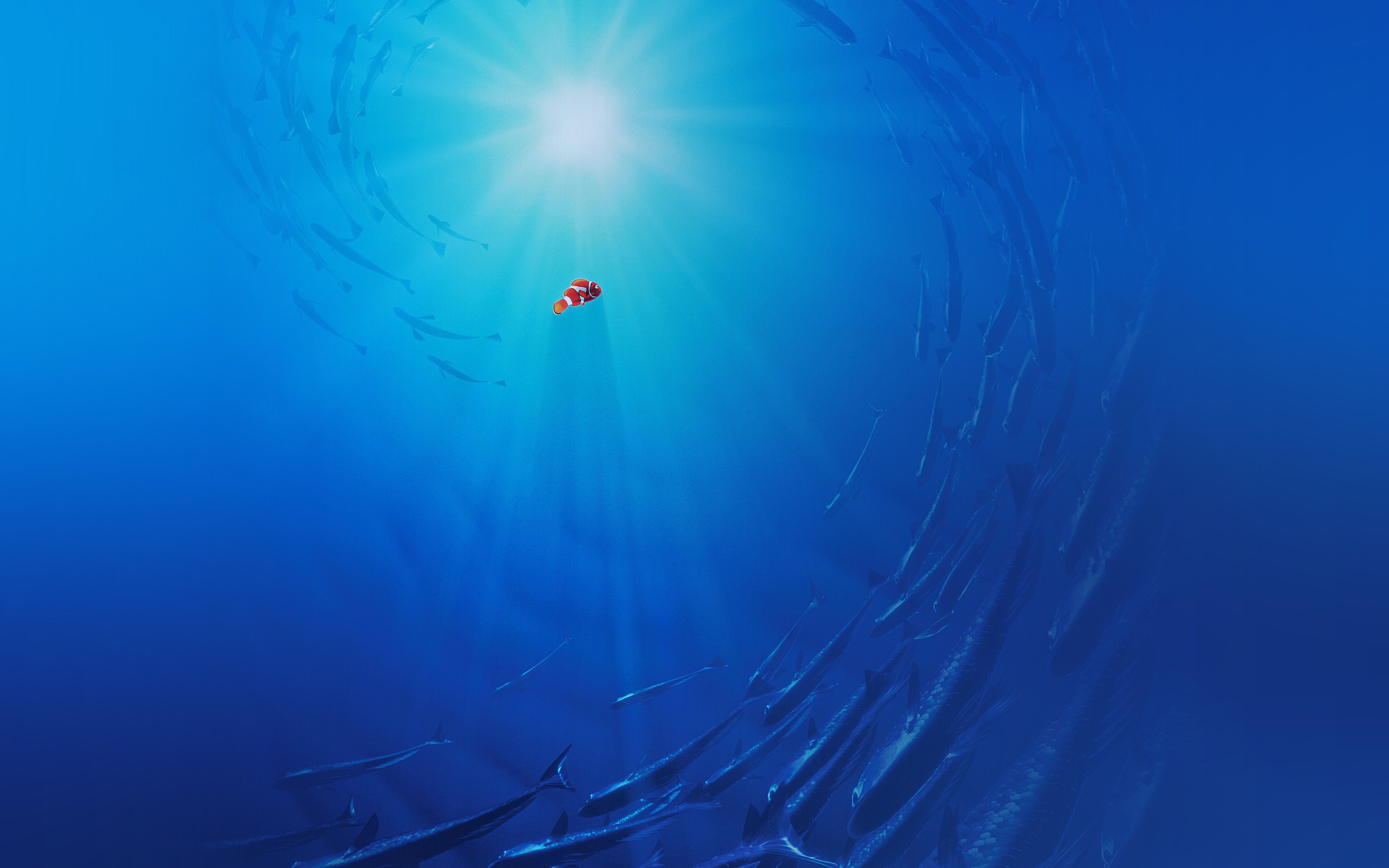 Nemo oceano blu profondo, 3840x2400 4K Ultra HD, Smart TV 4K