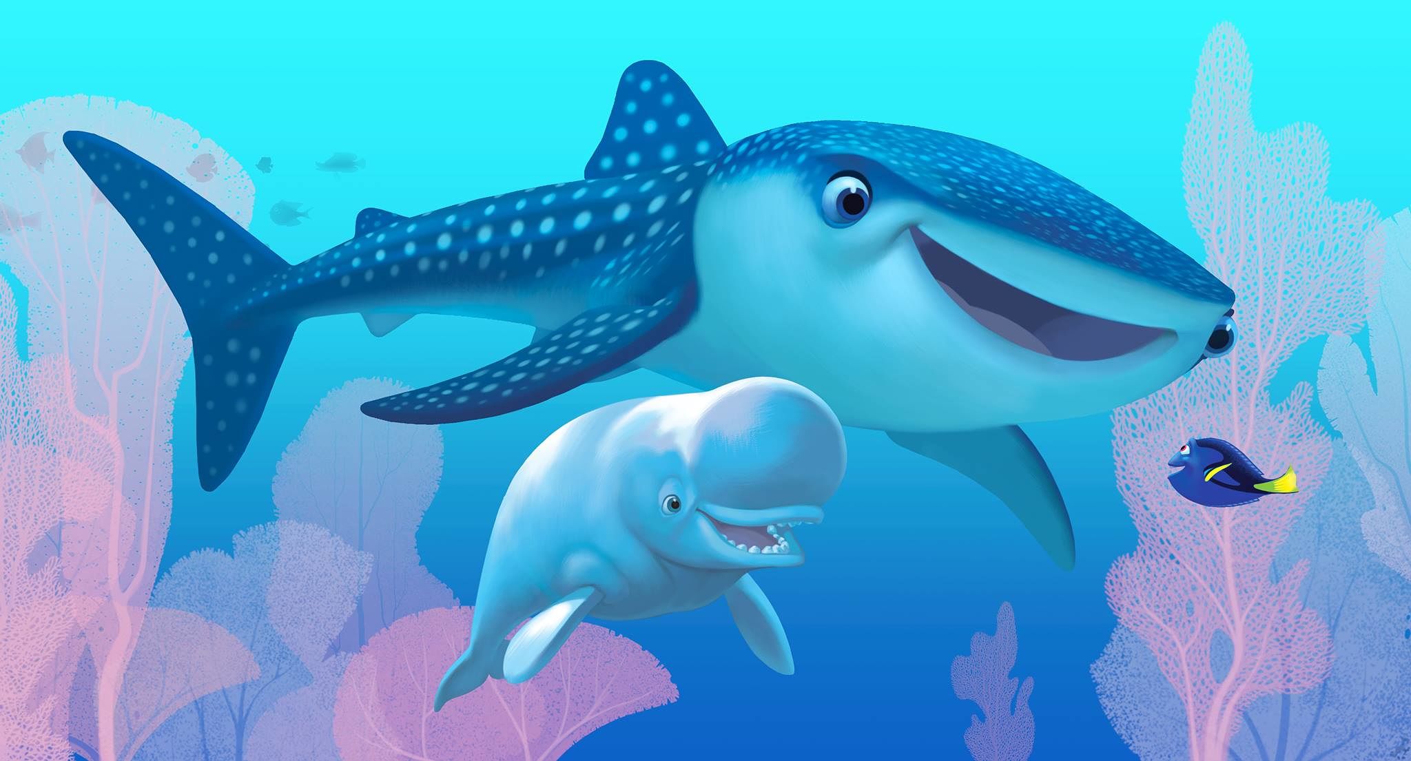 Destiny, Bailey e Dory, 2048x1105 alta risoluzione, PC