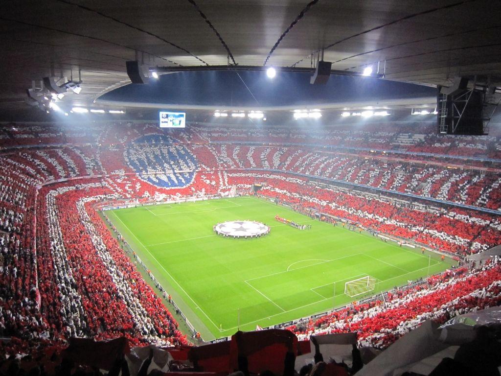 Allianz Arena stadio calcio, 1024x768 HD, PC