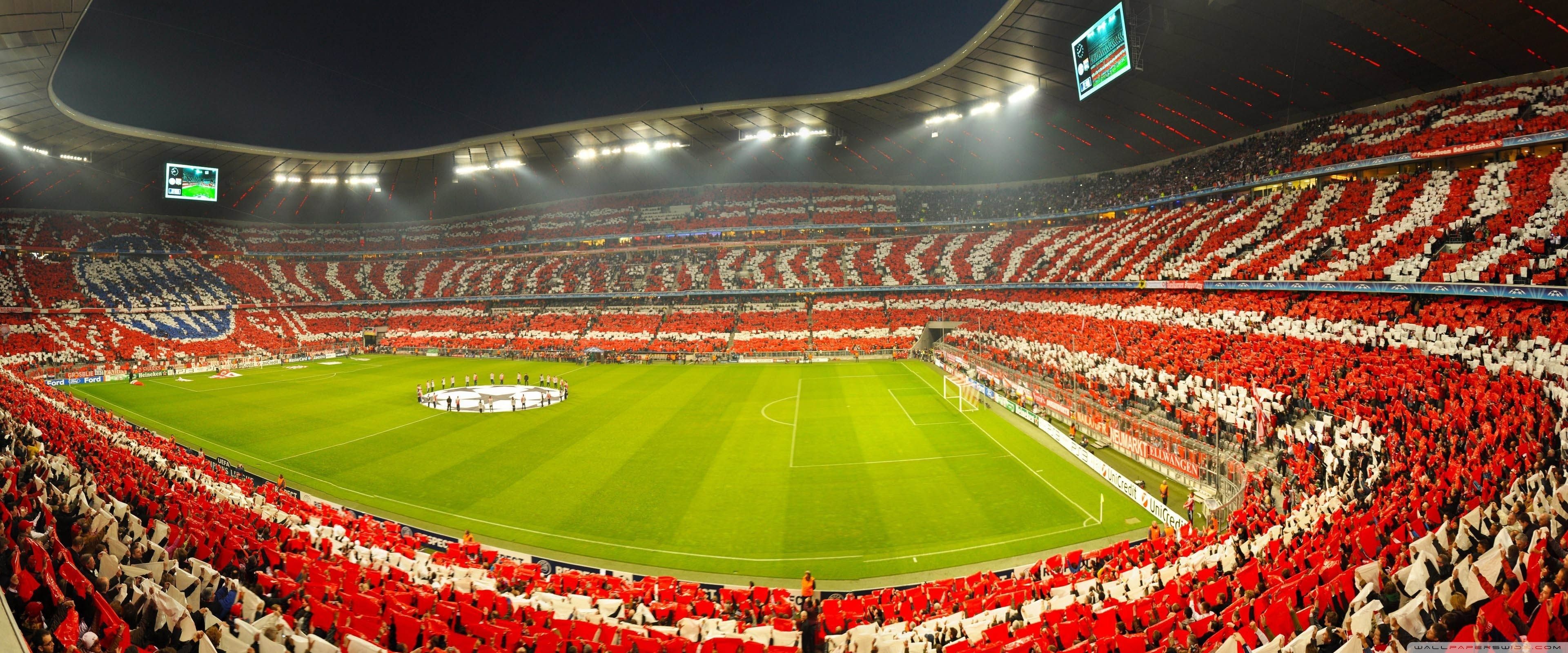 Allianz Arena stadio calcio, 3840x1600 21:9, Monitor 4K