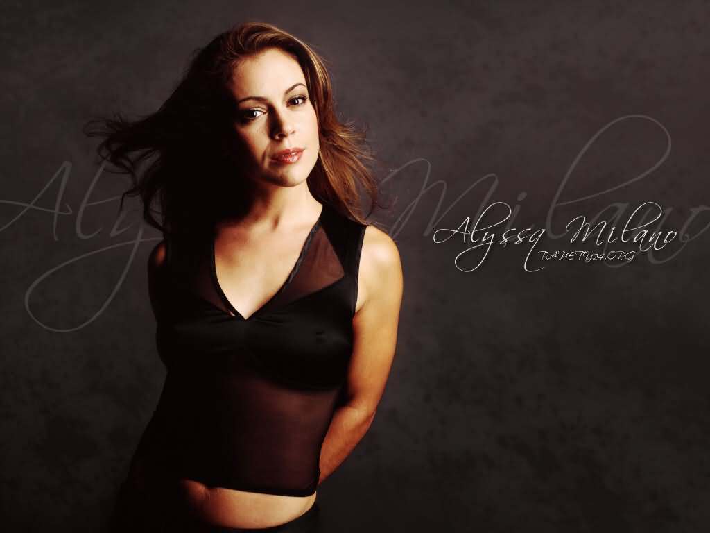 Alyssa Milano ritratto studio, 1024x768 HD, Laptop