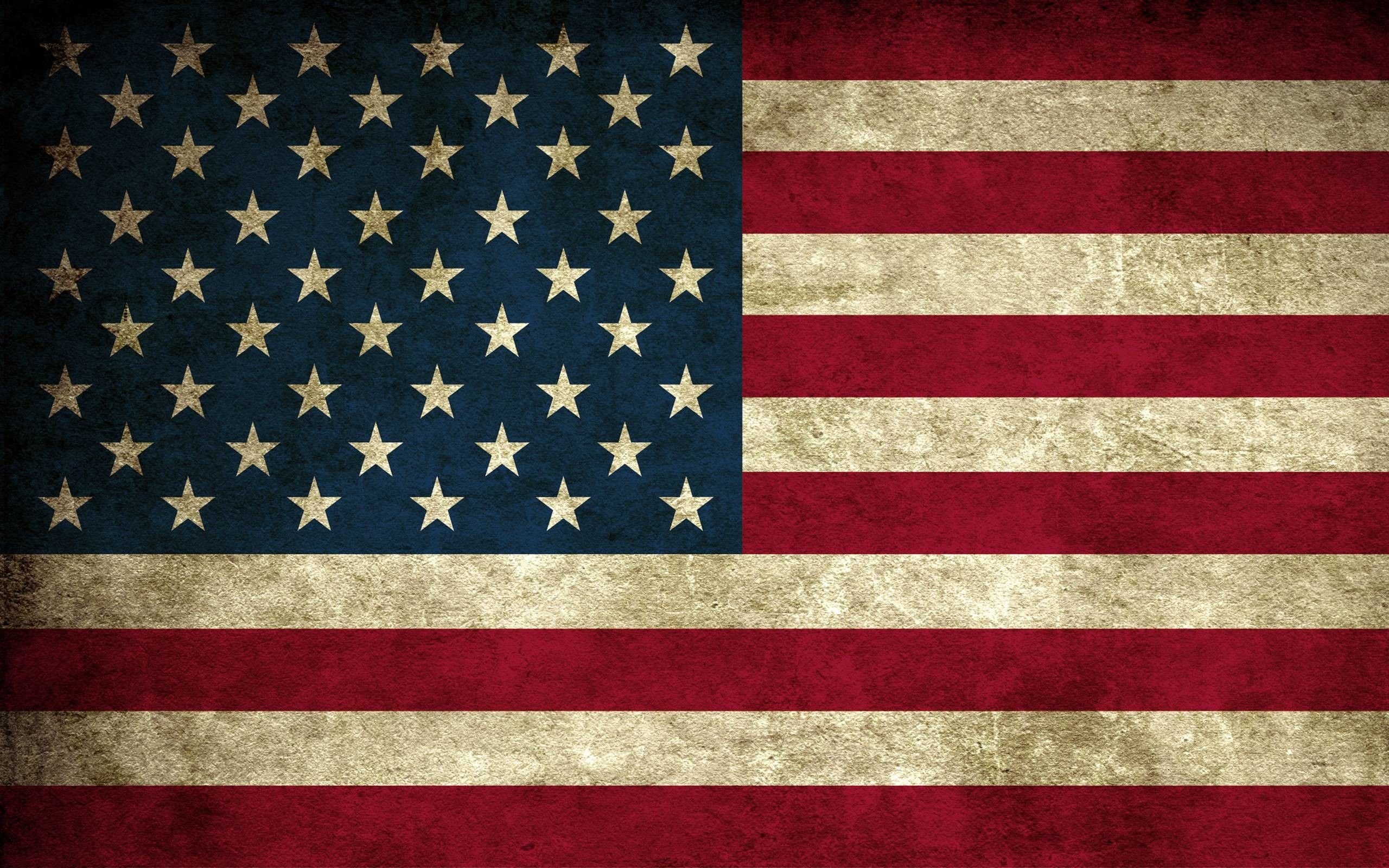 Bandiera americana texture vintage, 2560x1600 WQXGA, Desktop