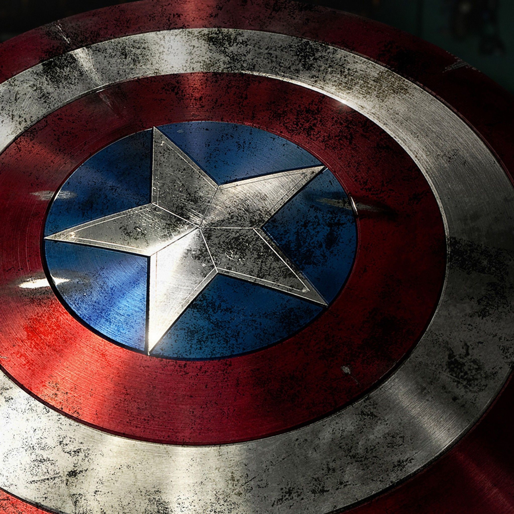 Scudo Captain America, 2048x2048 alta risoluzione, Desktop
