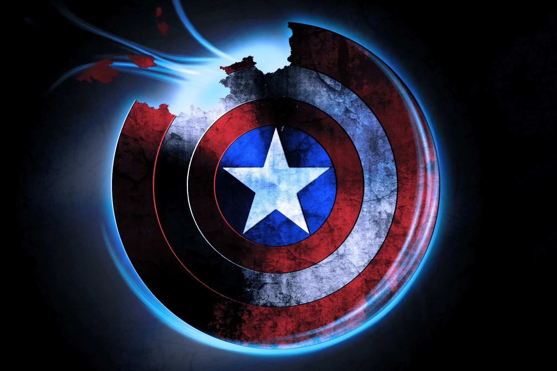 Scudo Captain America rotto, 1920x1280 Full HD+, Laptop