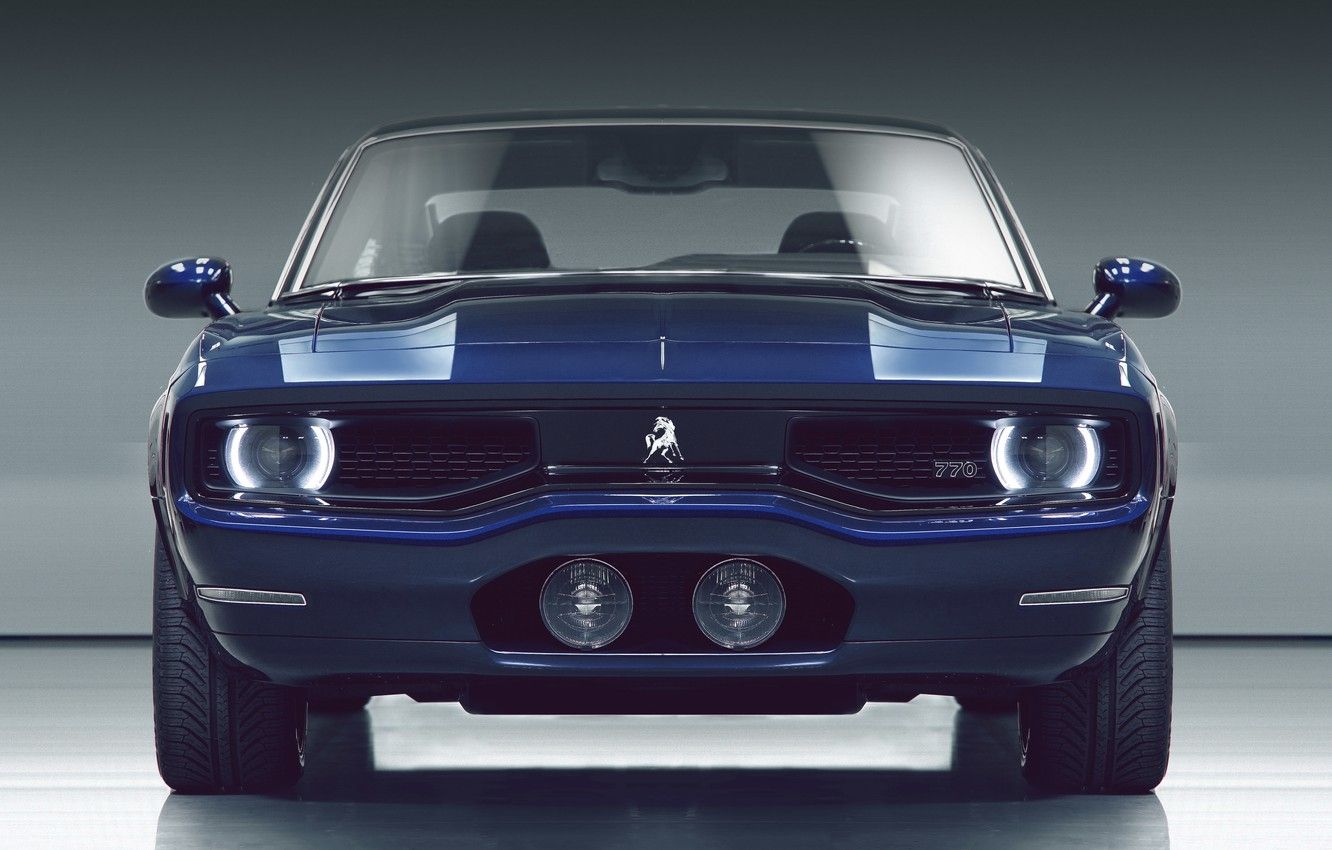 Muscle car blu Equus 770, 1332x850 720p, PC