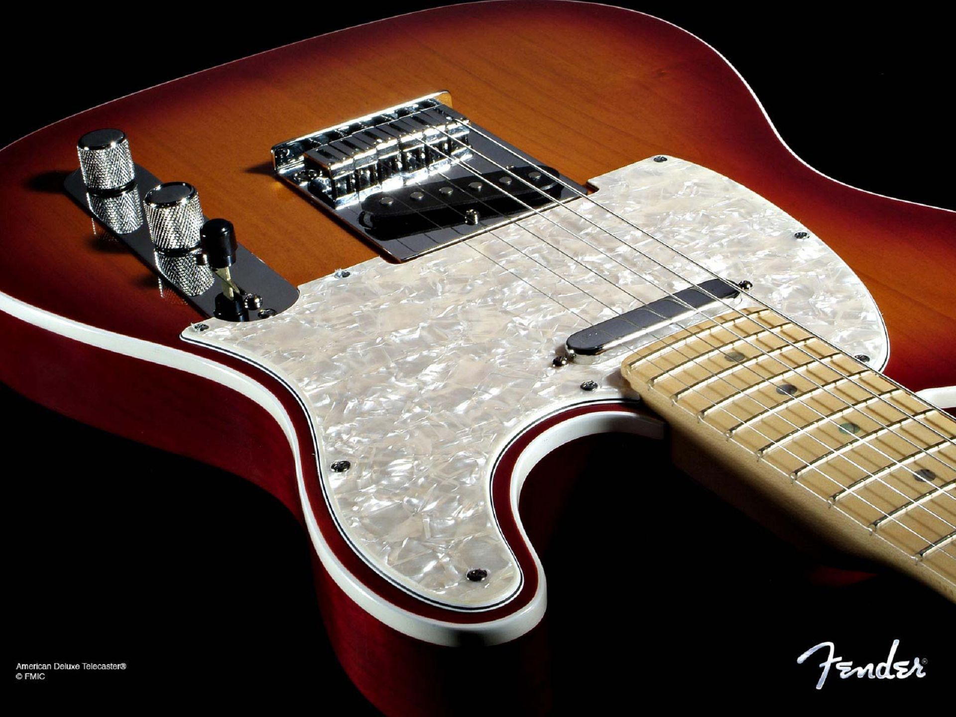 Chitarra Fender Telecaster sunburst, 1920x1440 Full HD+ WUXGA, Laptop