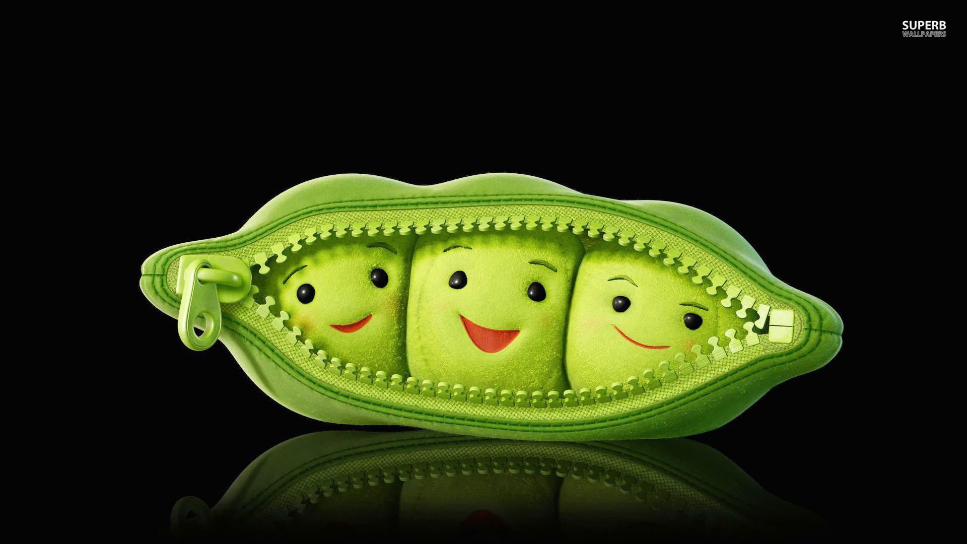 Baccello piselli sorridenti cerniera, 1920x1080 Full HD 1080p, Laptop