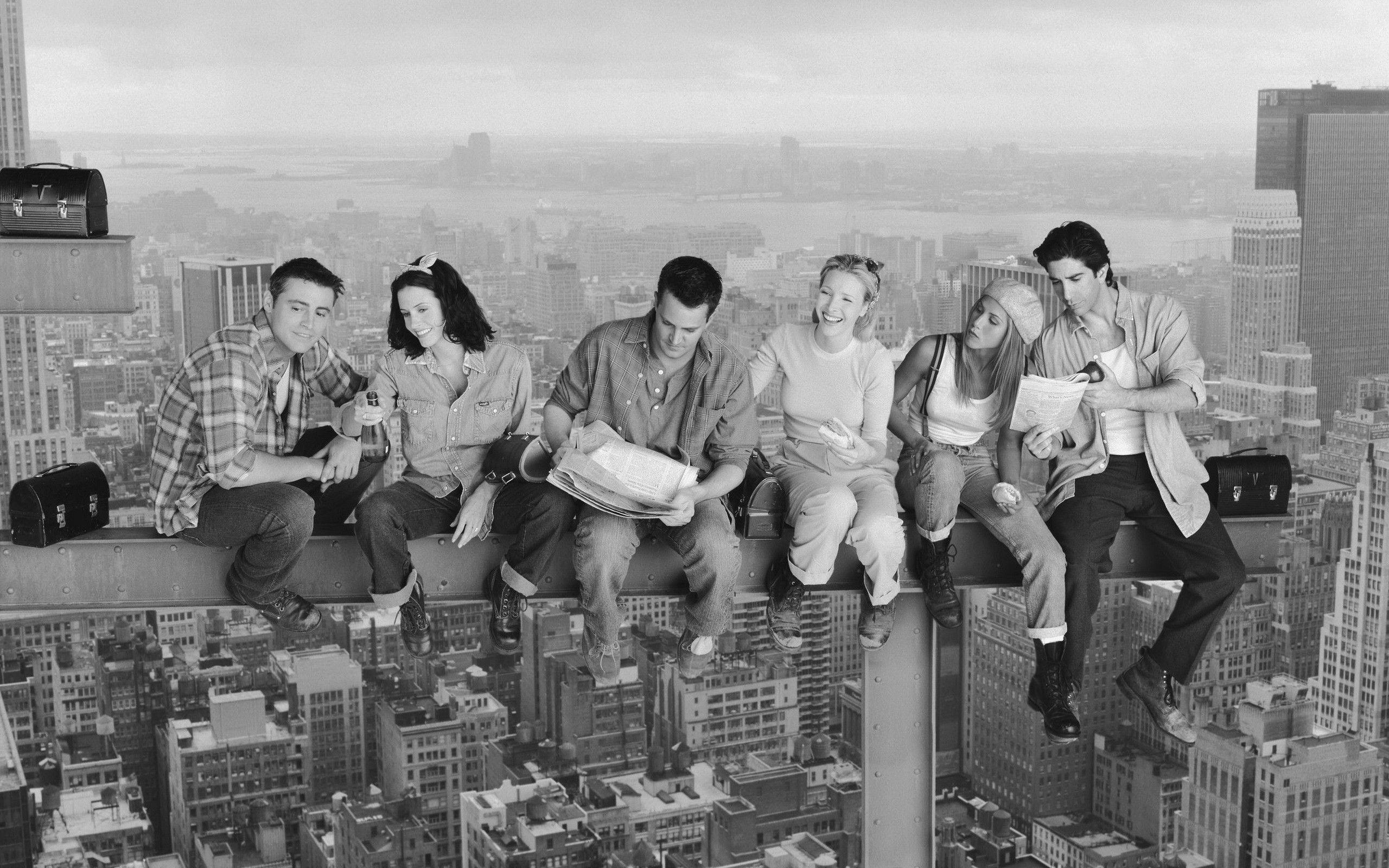 Friends cast su trave grattacielo, 2560x1600 2K, Laptop