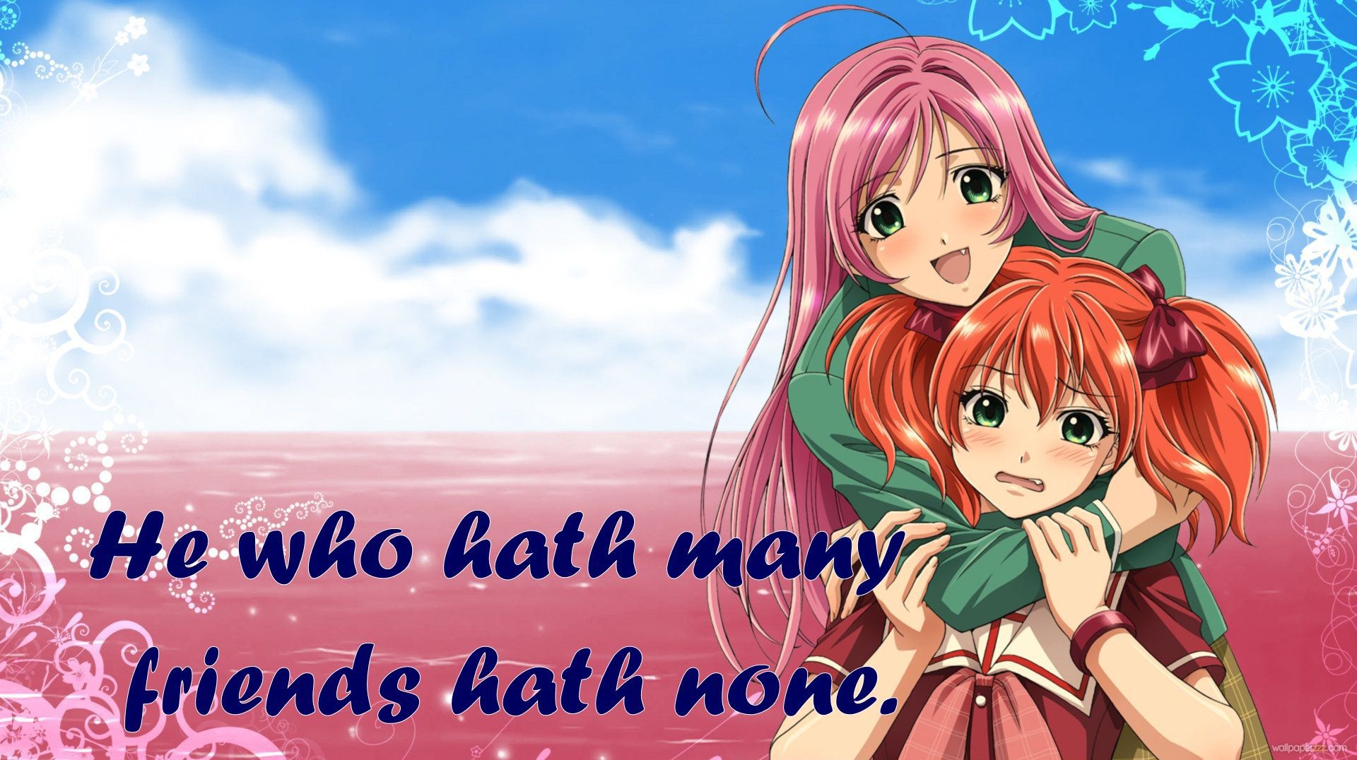 Scritta Friends Forever colorata, 1992x1441 WUXGA, Desktop