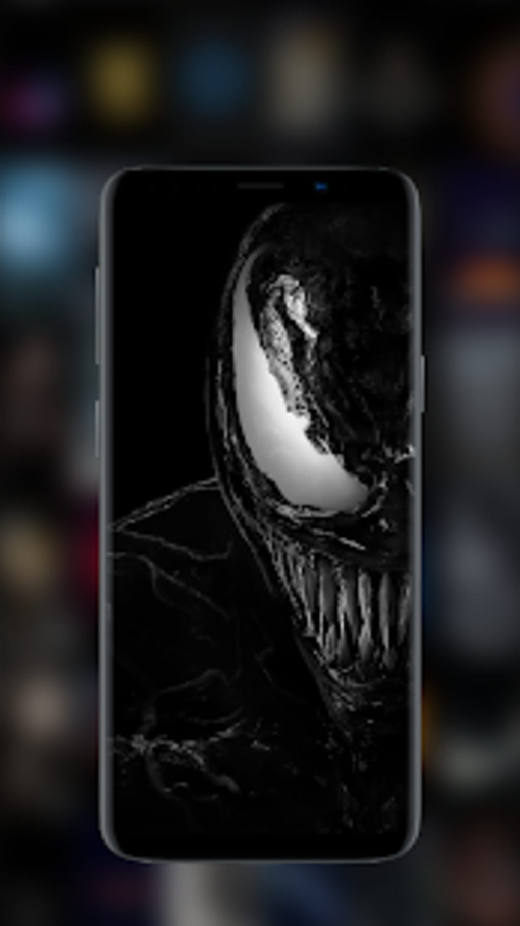 Venom sfondo nero, 1020x1817 Verticale, Android