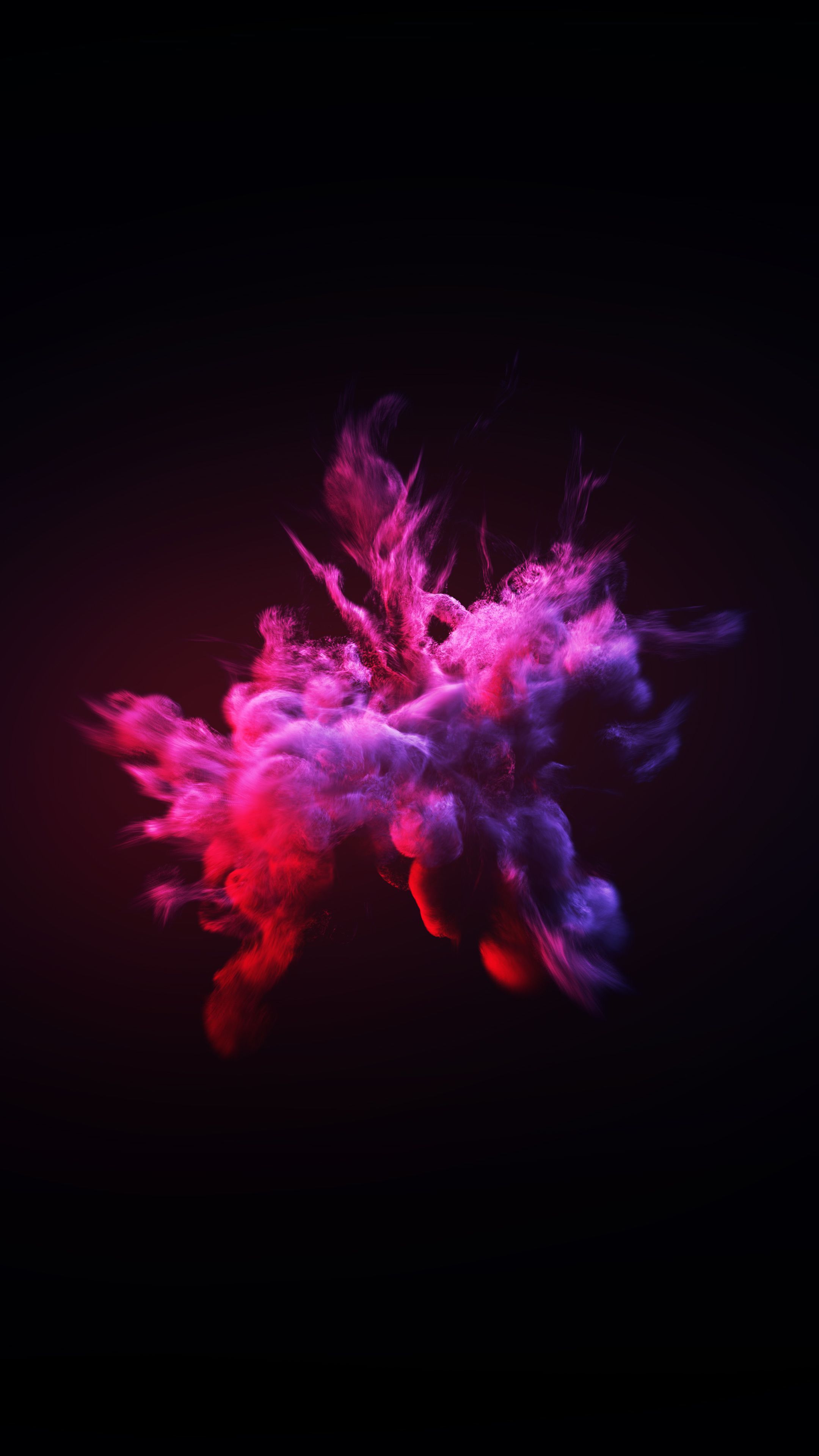 Nuvola di fumo colorato, 2160x3840 Full HD Verticale, Realme