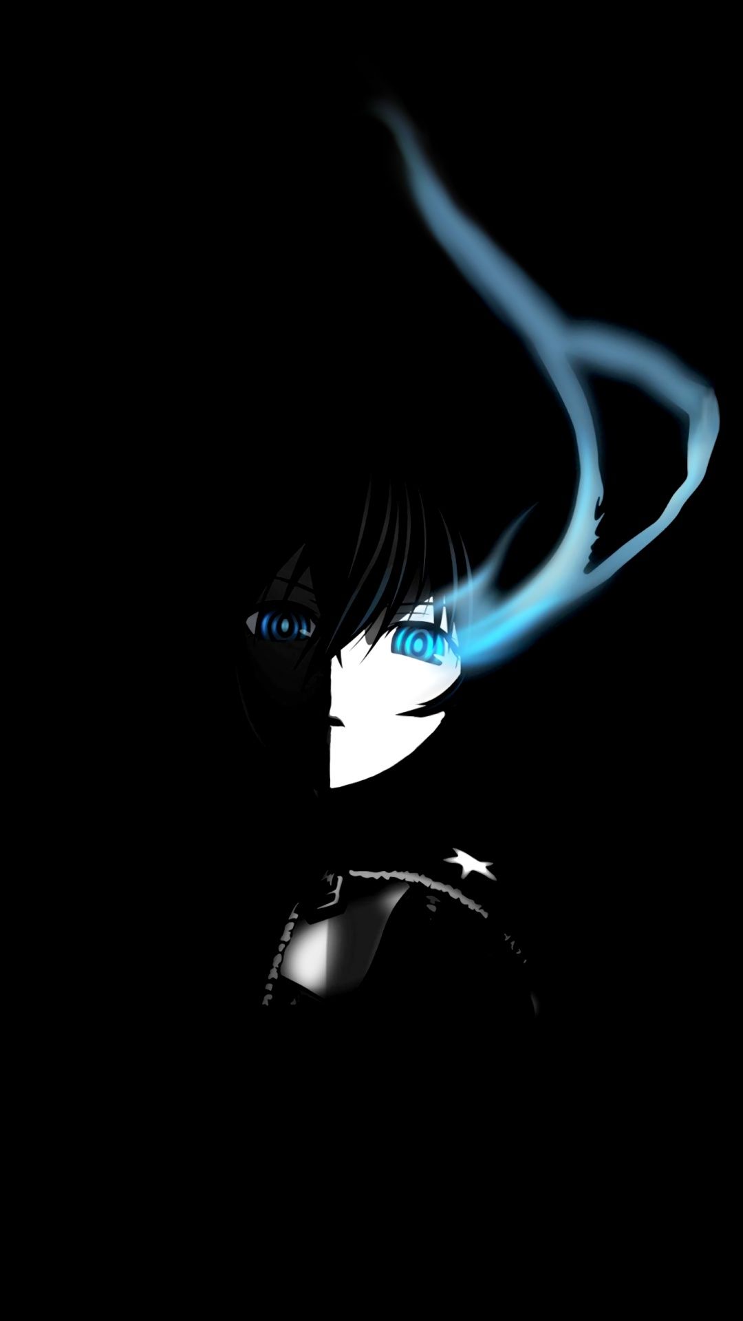 personaggio anime occhi blu, 1080x1920 Verticale, Mobile