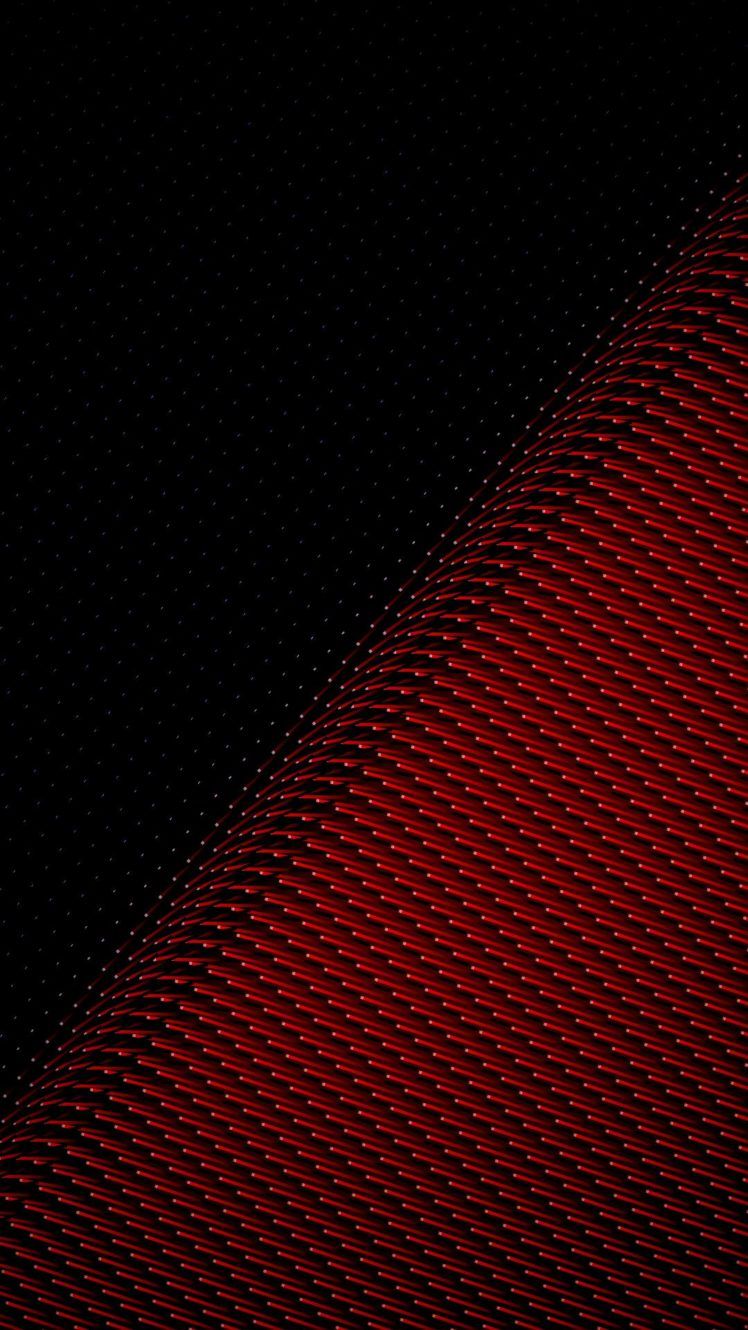 Texture puntinata rosso e nero, 748x1330 Full HD Verticale, Smartphone