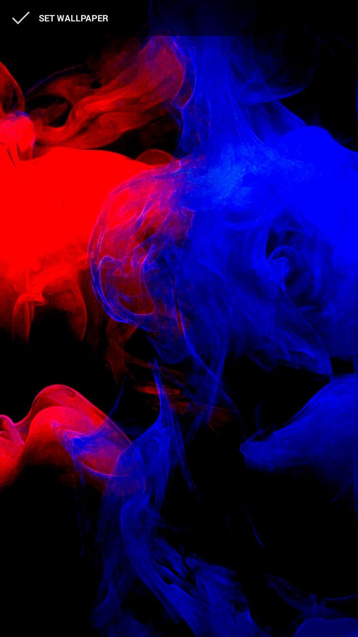 Fumo rosso e blu scuro, 720x1280 Full HD Verticale, iPhone