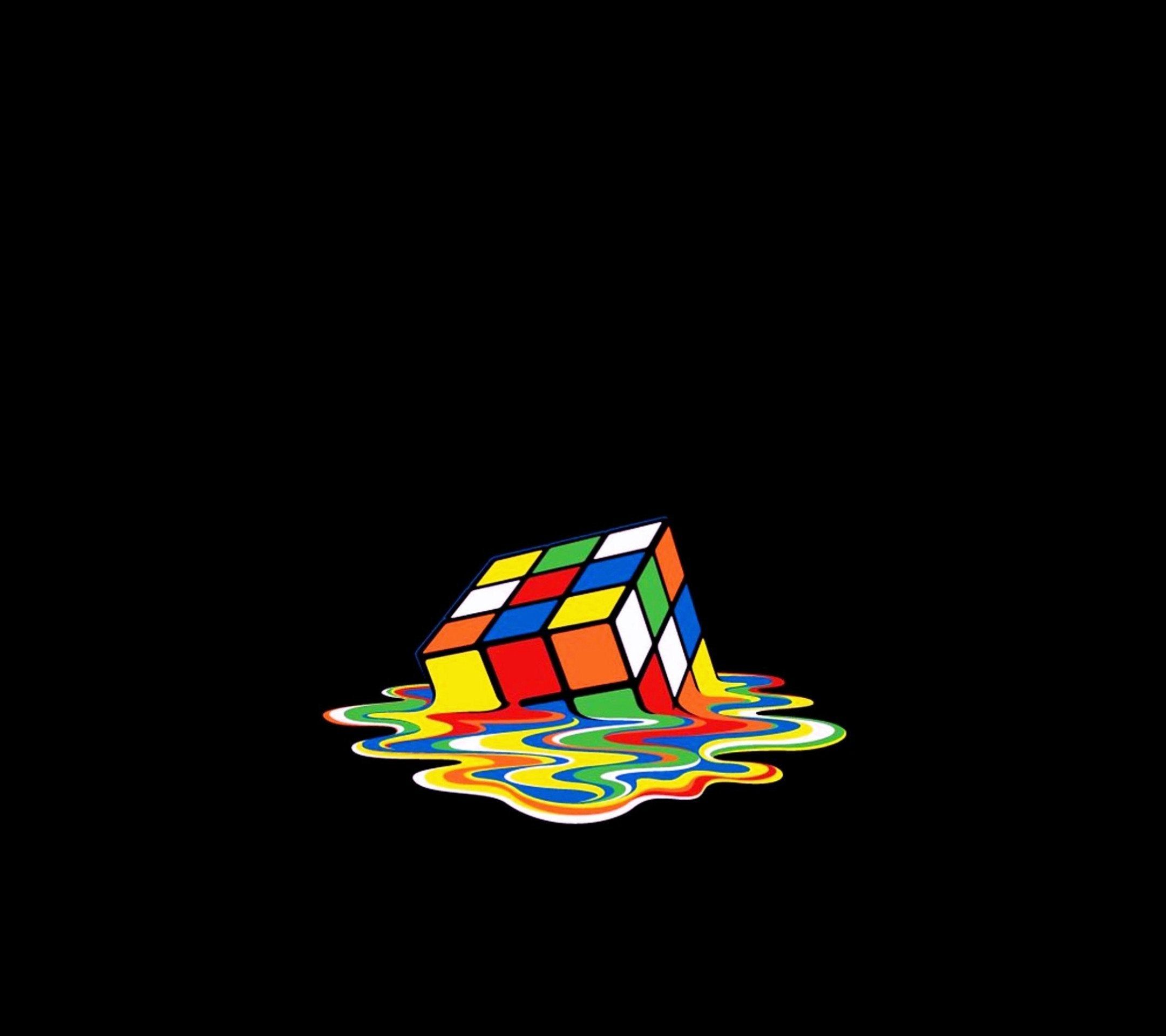 Cubo di Rubik che si scioglie, 2160x1920 Hi-Res, iMac