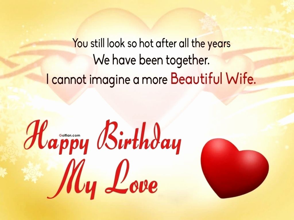 Auguri compleanno moglie con cuore rosso, 1024x768 HD, Laptop