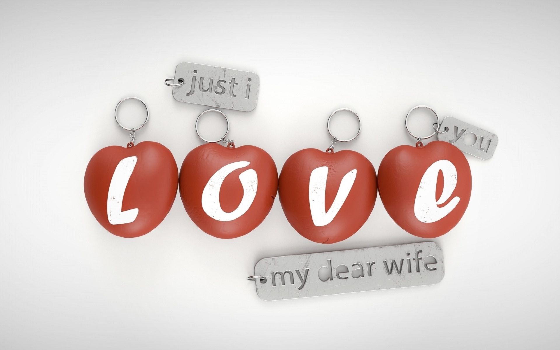 Cuori rossi con scritta LOVE, 1920x1200 Full HD+, PC