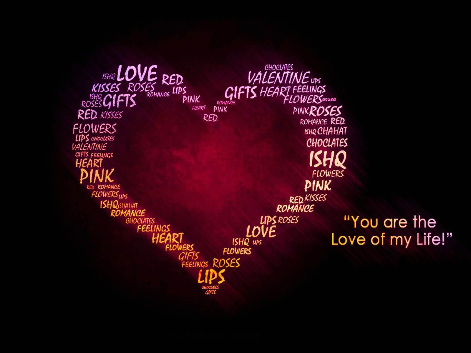 Scritta I'm in love with you, 1080x1920 Full HD Verticale, iPhone