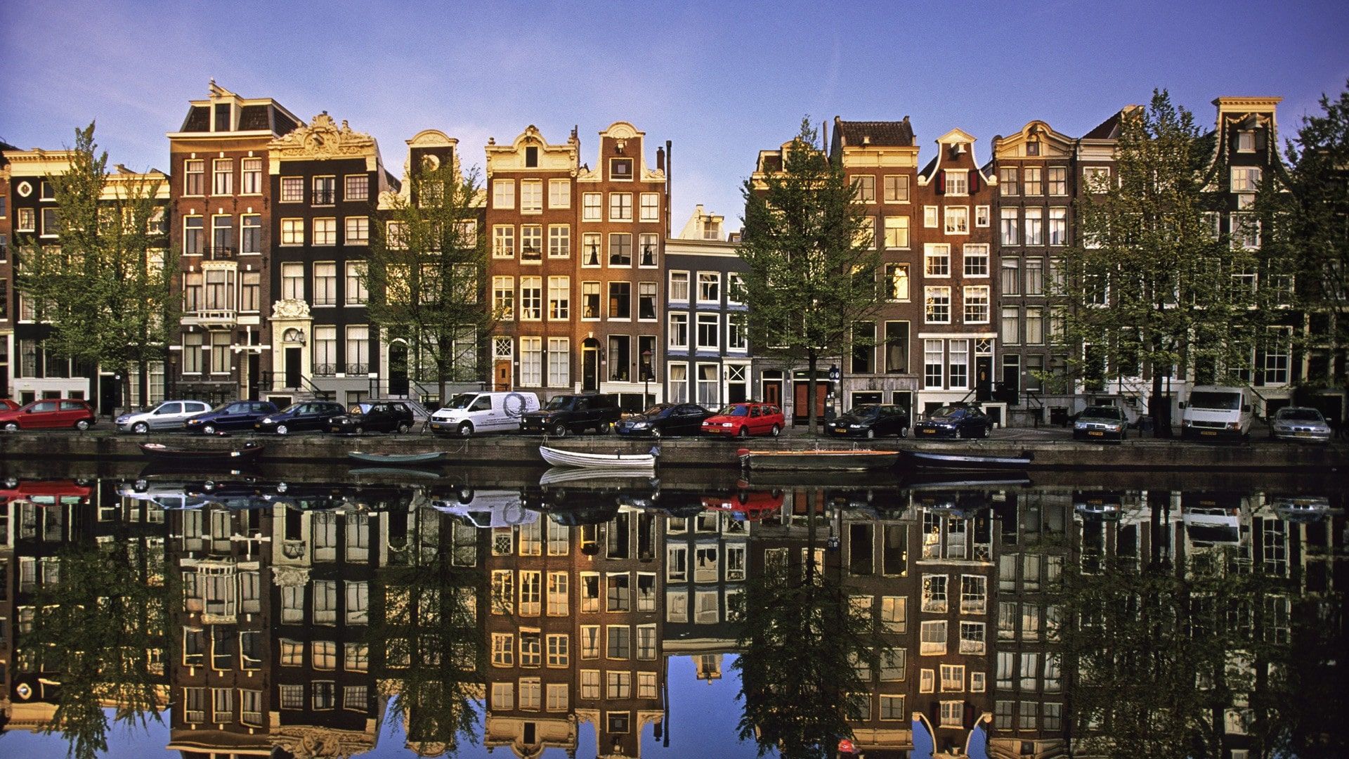 Case canale Amsterdam, 1920x1080 Full HD, PC Desktop