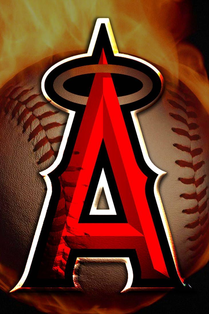 Logo Angels baseball squadra, 1024x768 HD, Desktop