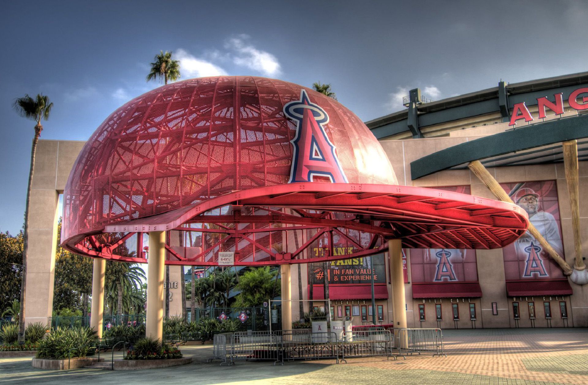 Cappello gigante Angels stadio, 1920x1258 Full HD+ WUXGA, PC Desktop